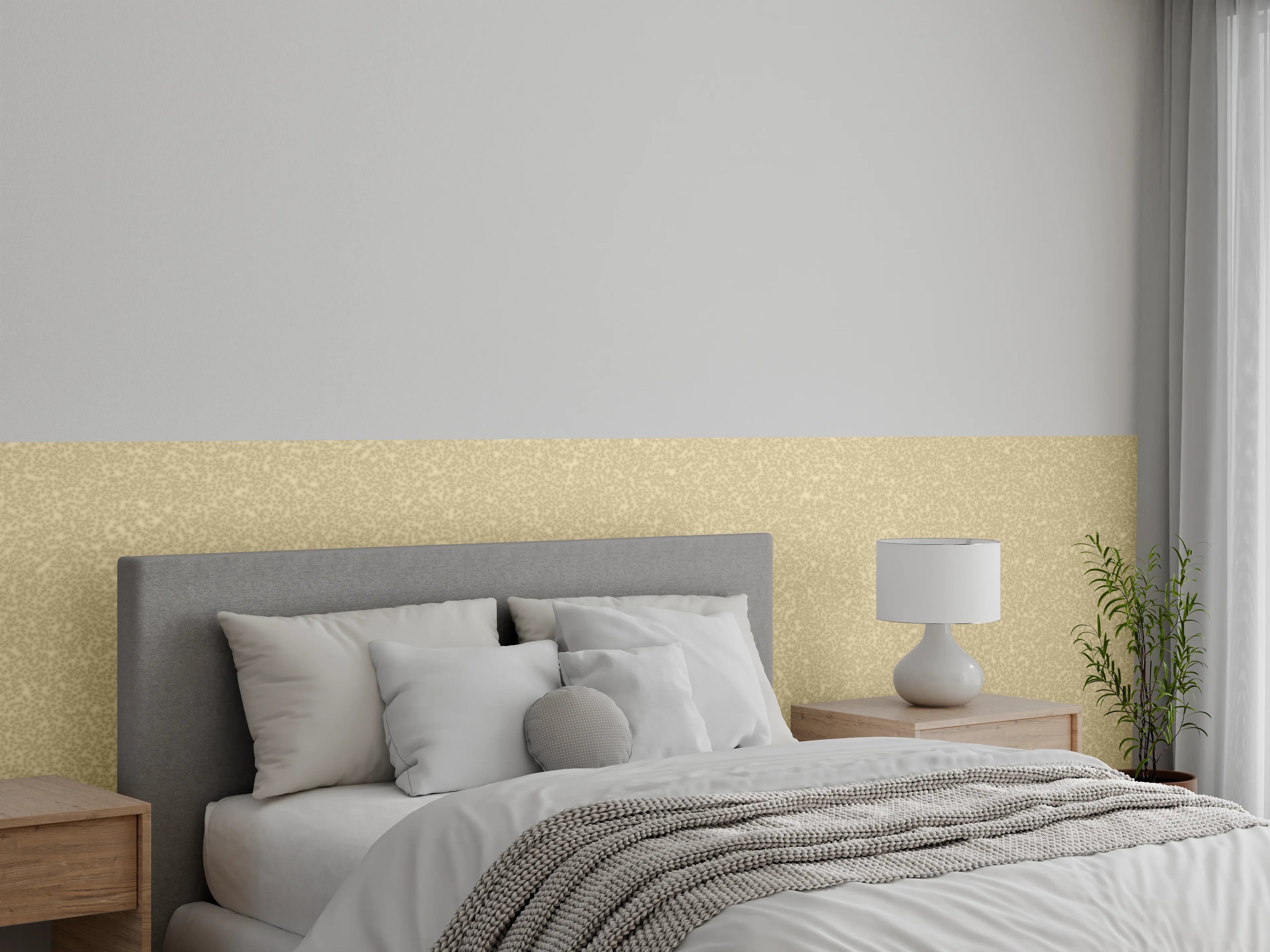 Wandverkleidung Schlafzimmer - Luxus-Beige-Gold-Marmor-Textur