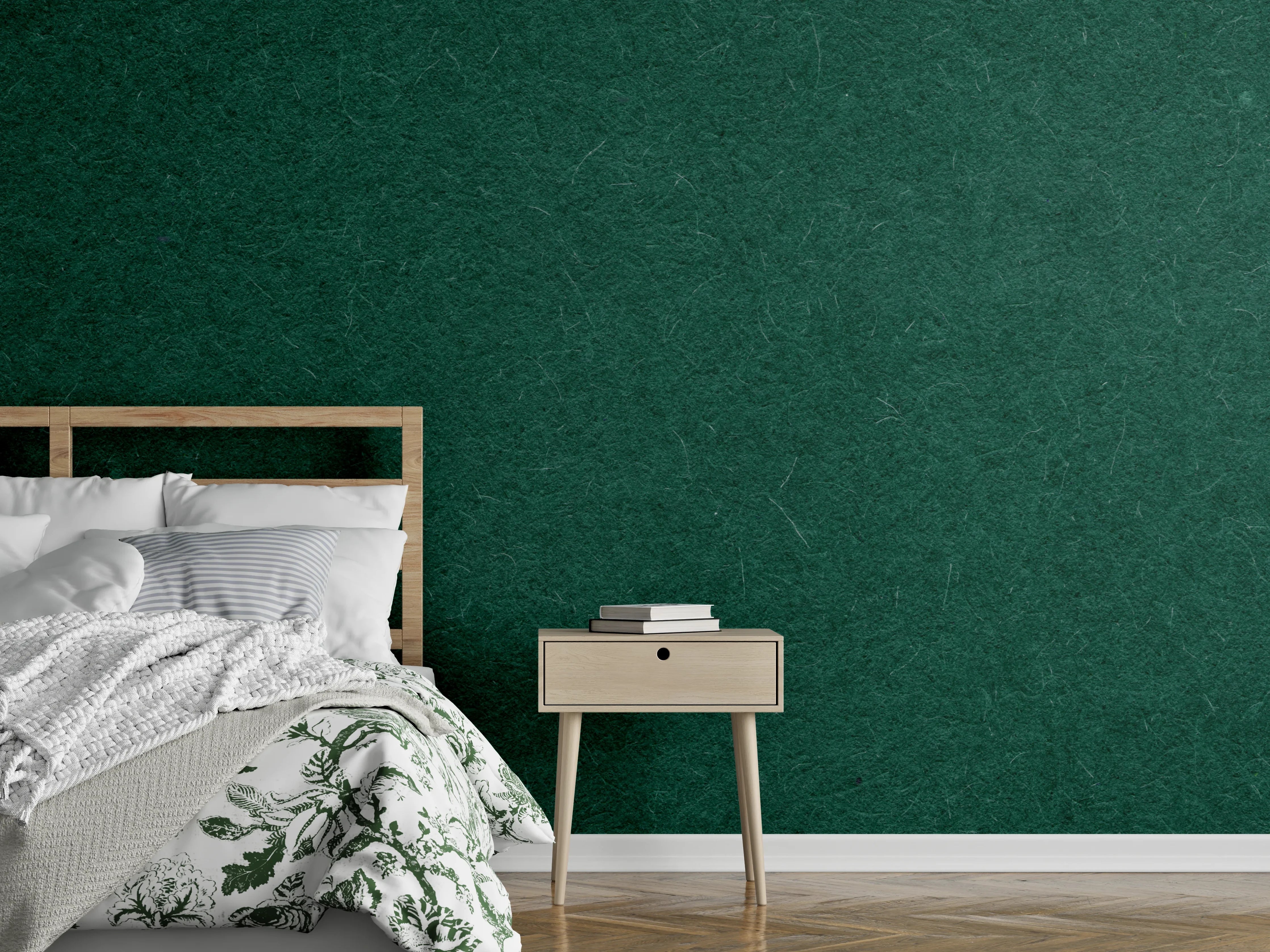 Wandverkleidung Schlafzimmer - Luxus-Weiße Textur mit subtilen Variationen