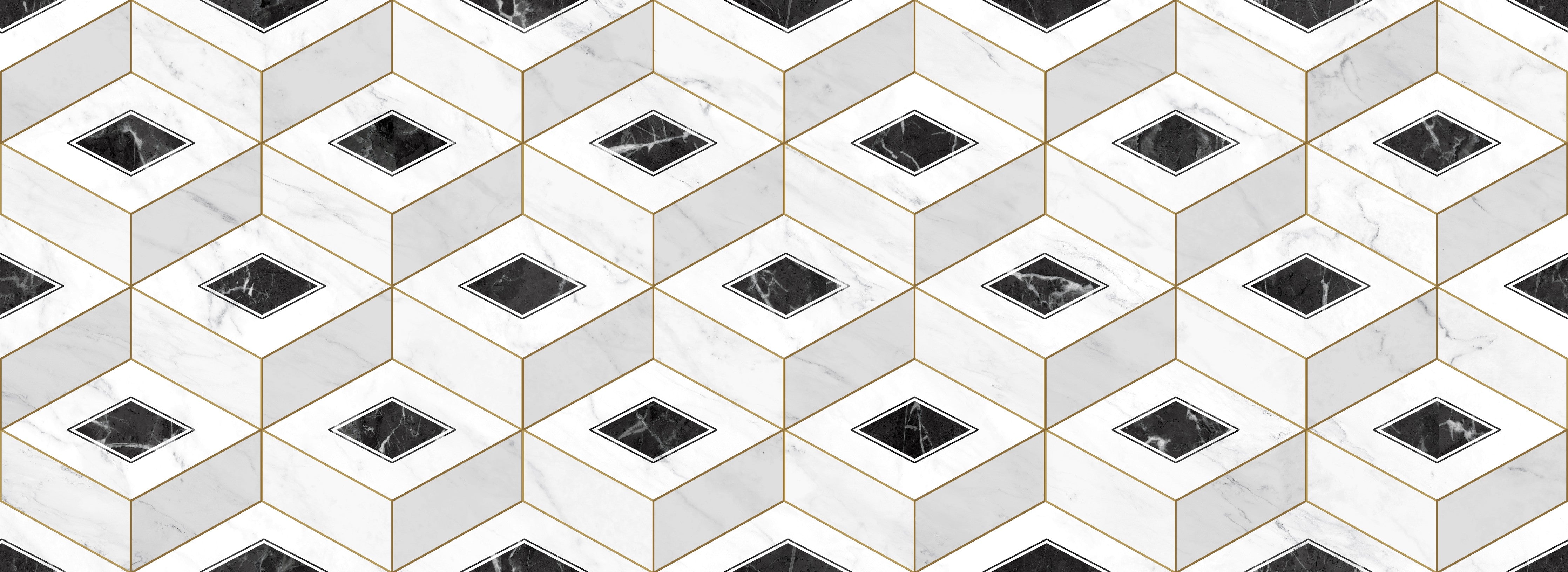 Wandverkleidung Schlafzimmer-Marmor Textur - 3D Design