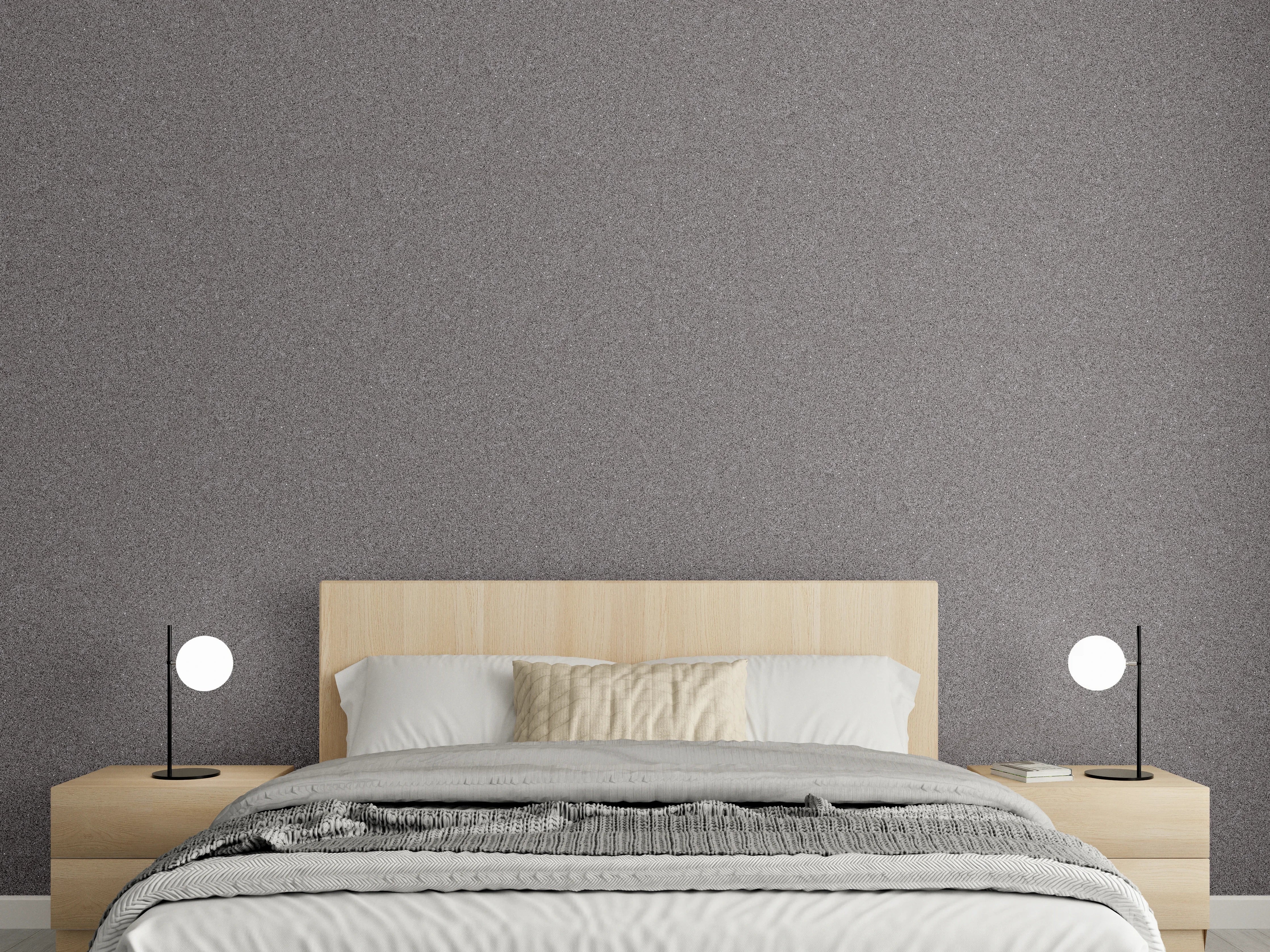 Wandverkleidung Schlafzimmer - Marmor Textur dunkel
