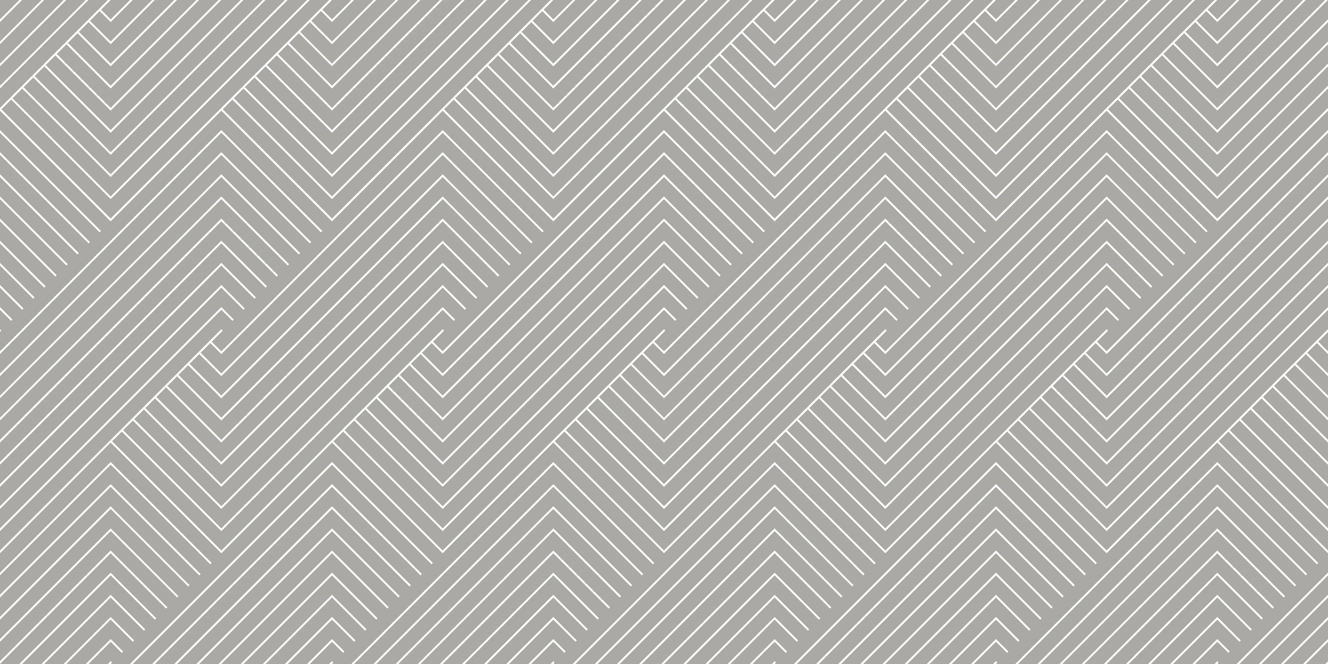 Wandverkleidung Schlafzimmer-Modernes Chevron-Muster in Grau-Weiß