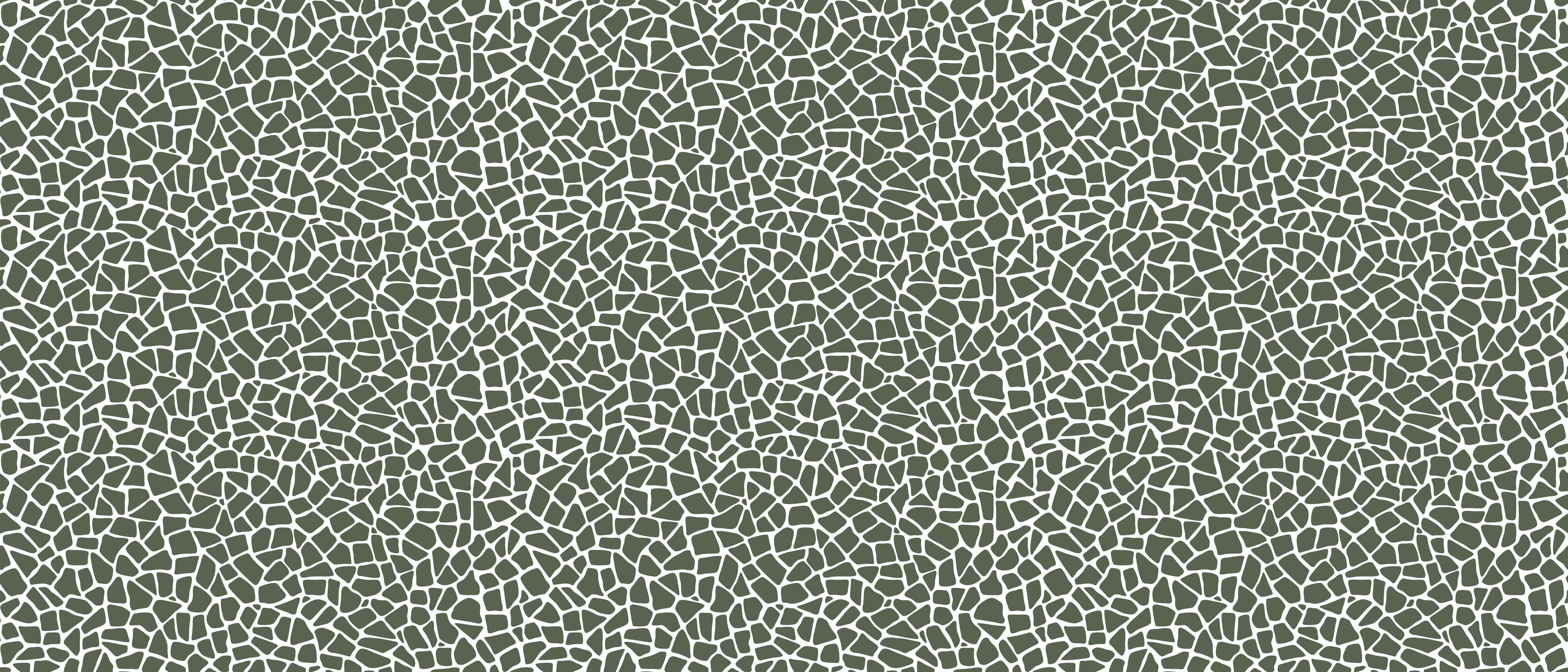 Wandverkleidung Schlafzimmer-Modernes Mosaikmuster in Grau-Weiß