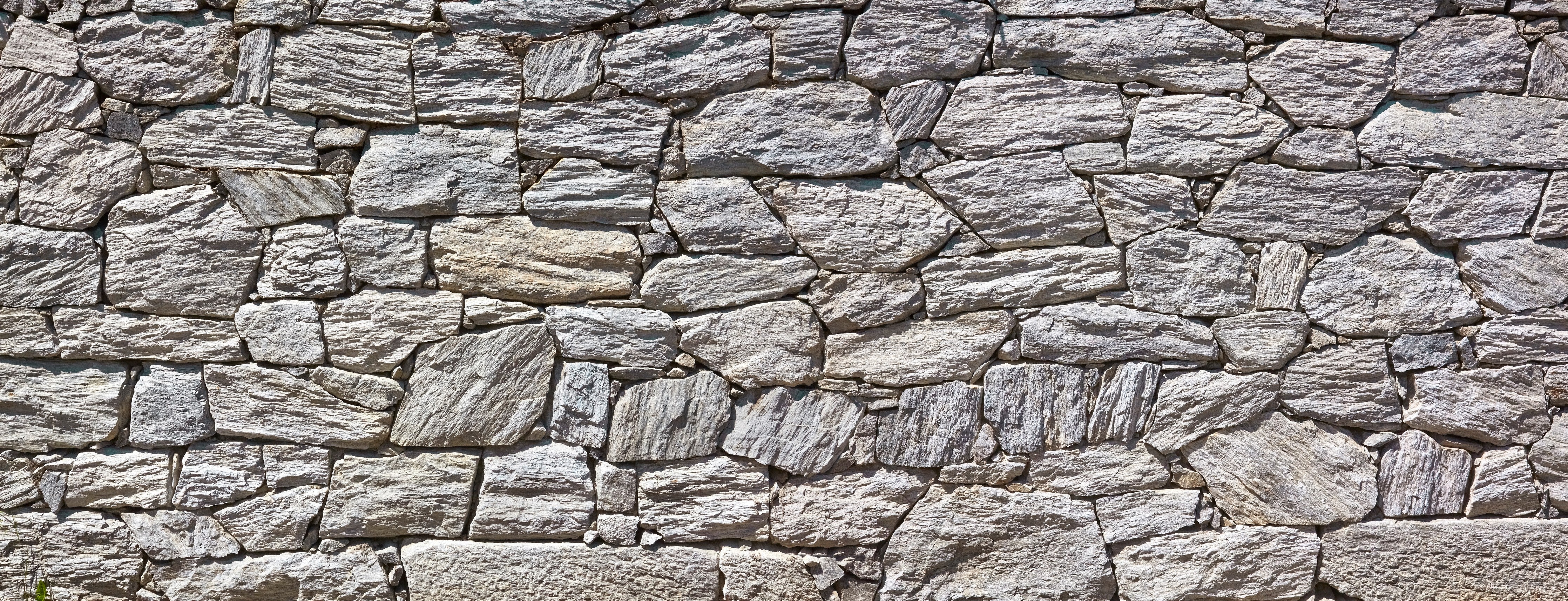 Wandverkleidung Schlafzimmer-Natürliche Steinmauer