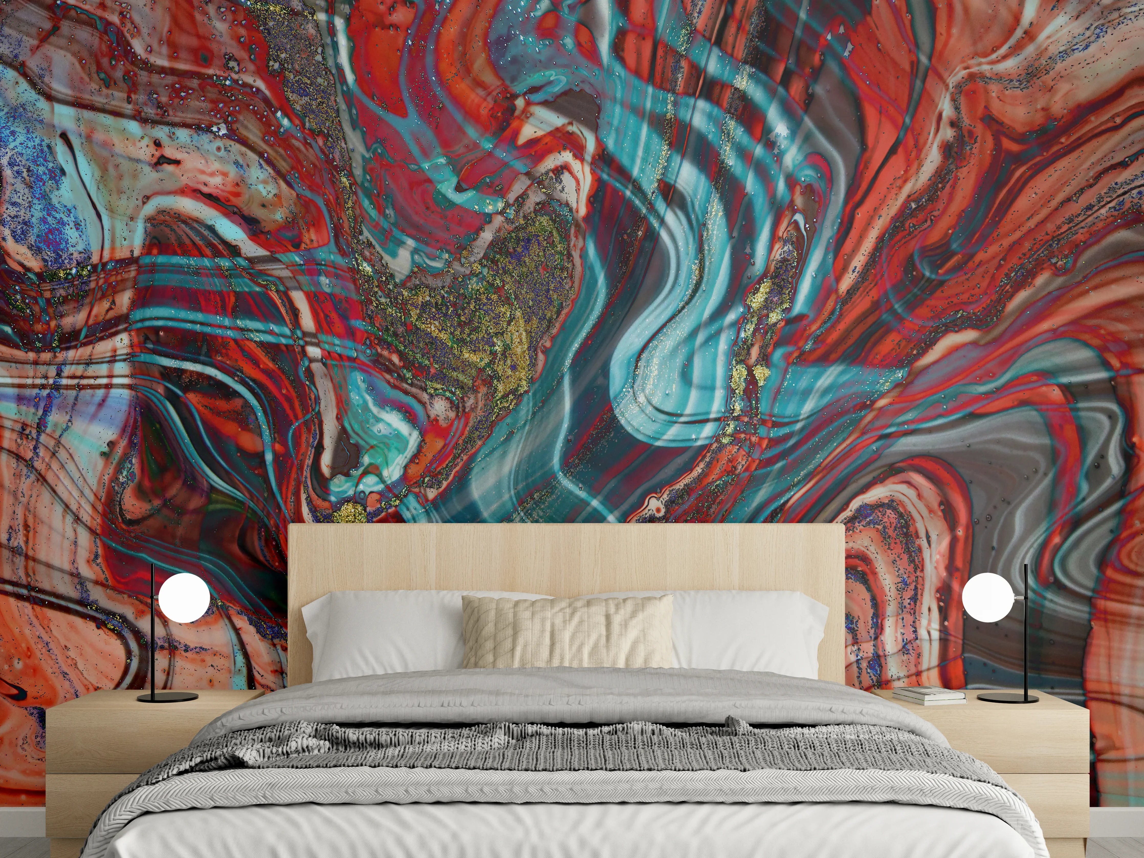 Wandverkleidung Schlafzimmer - Natürlicher Luxus Marmor