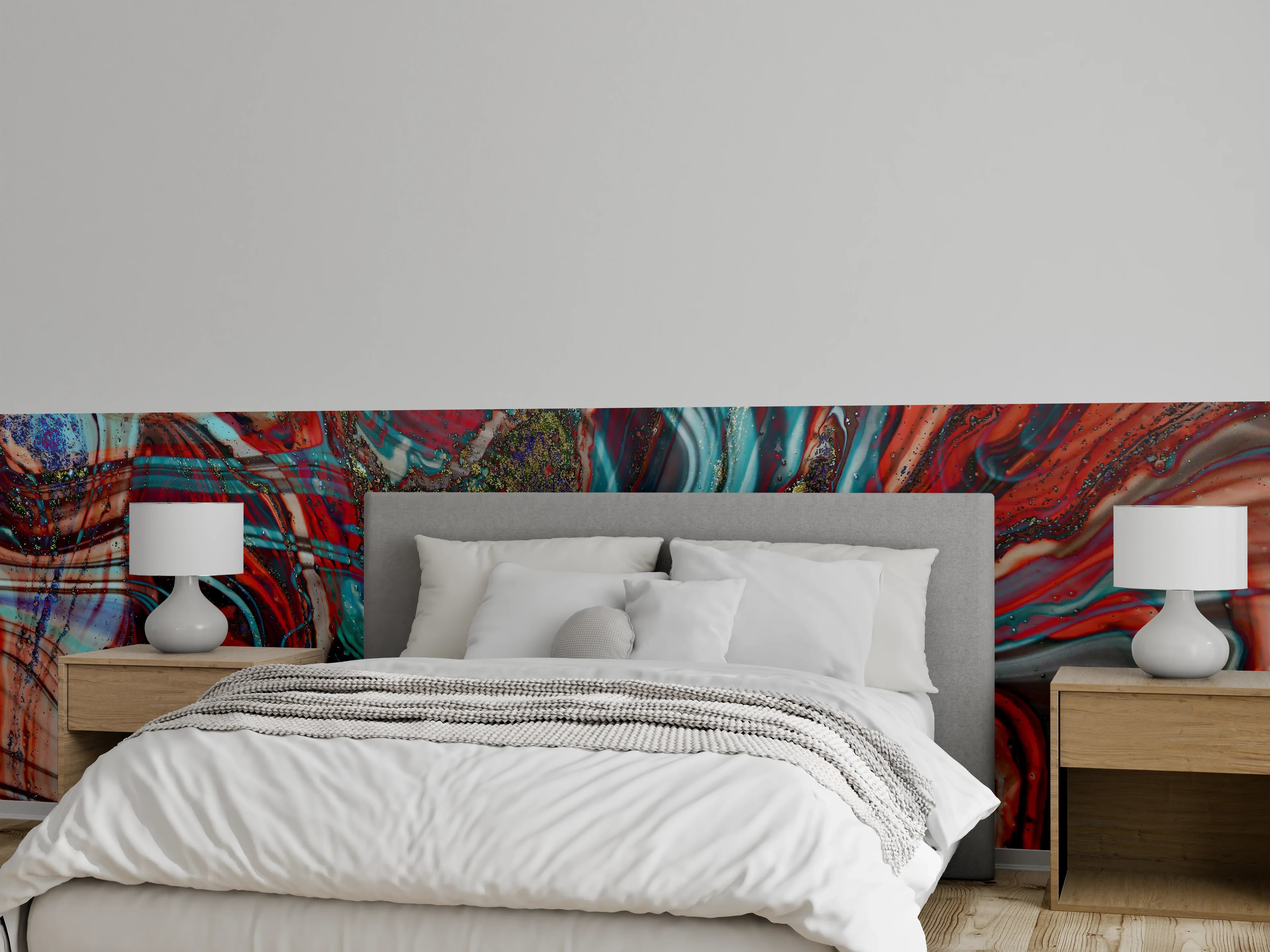 Wandverkleidung Schlafzimmer - Natürlicher Luxus Marmor