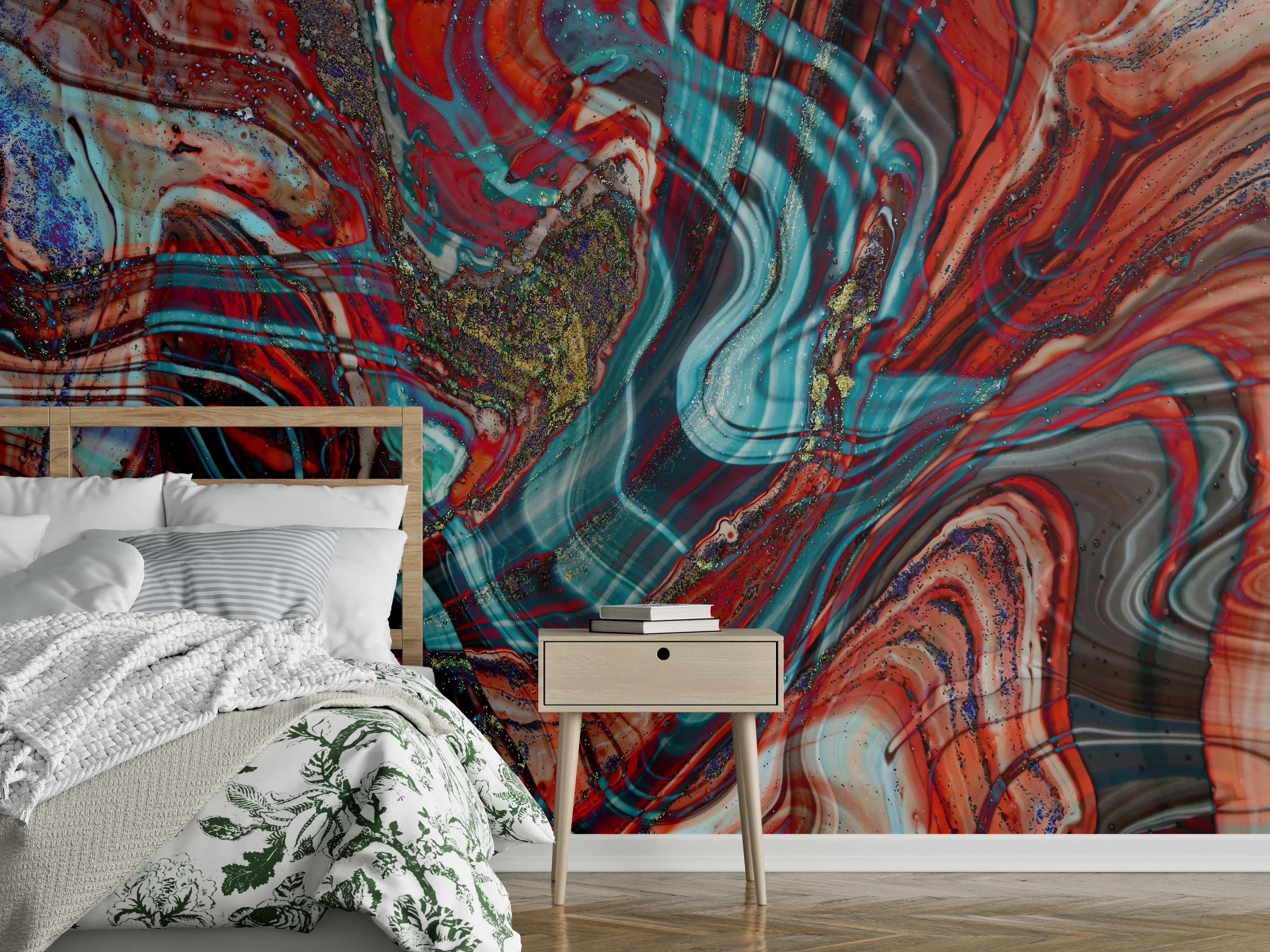 Wandverkleidung Schlafzimmer - Natürlicher Luxus Marmor
