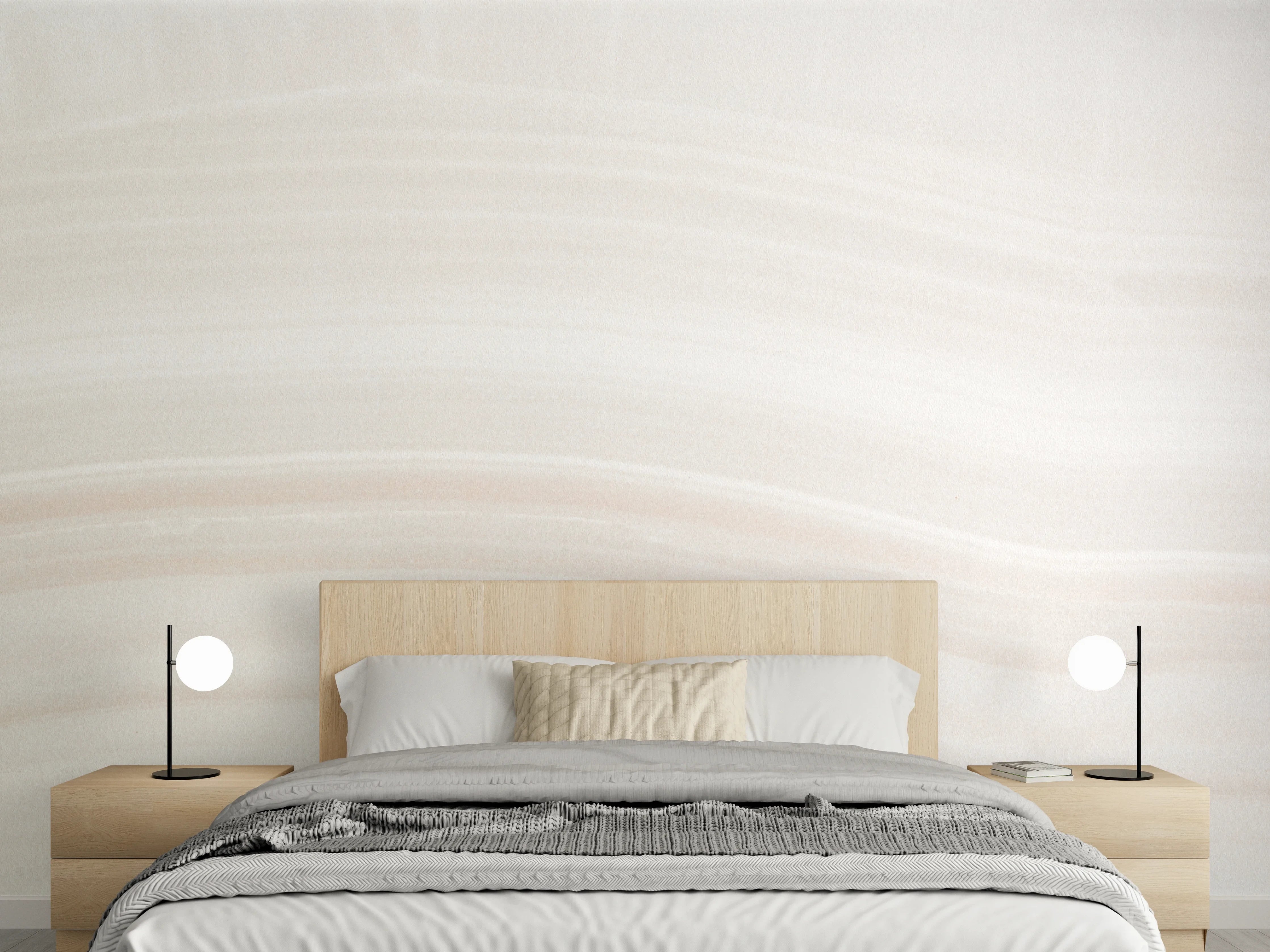 Wandverkleidung Schlafzimmer - Natürliches Onyxmarmormuster