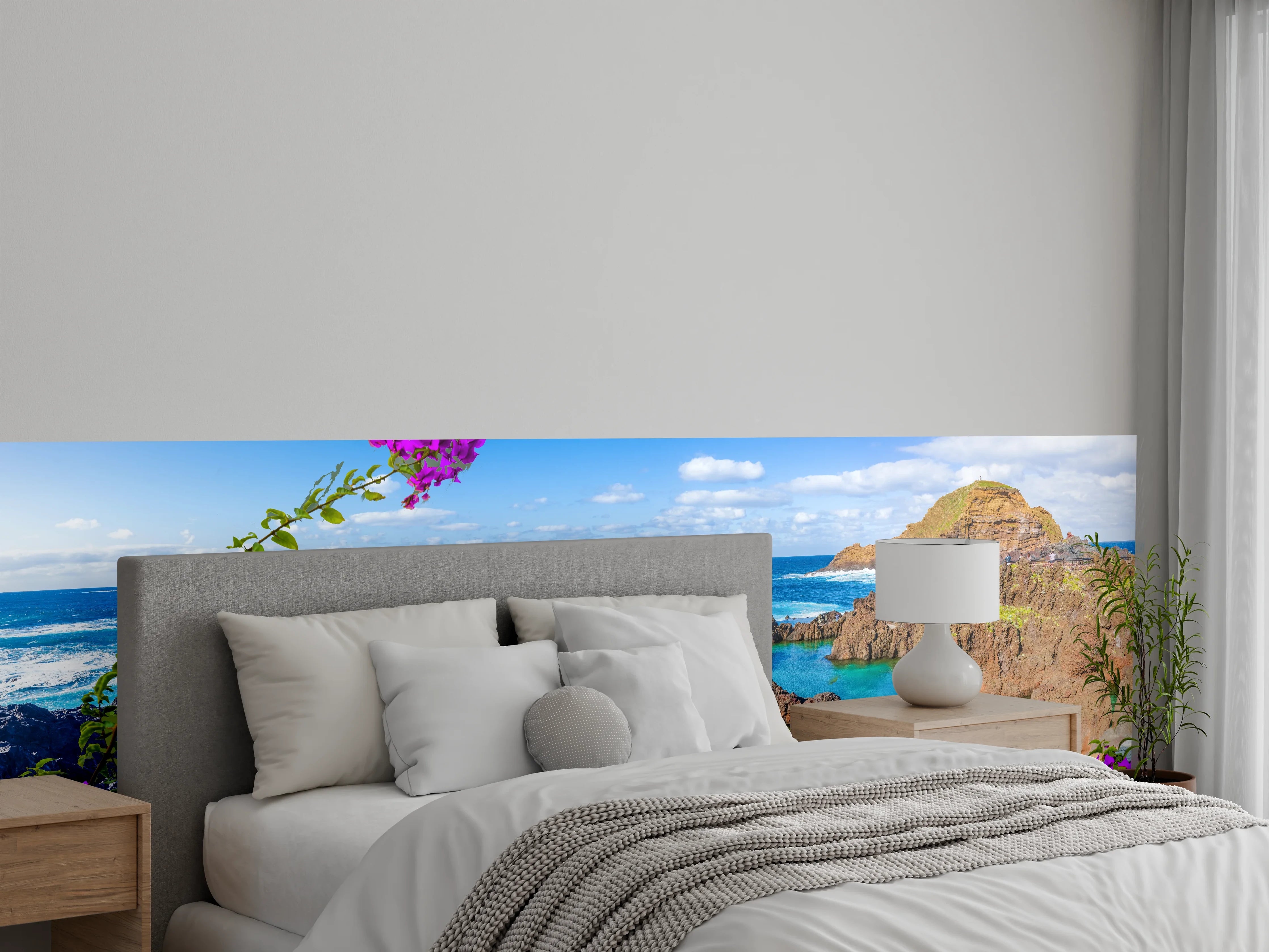 Wandverkleidung Schlafzimmer - Naturpool in Porto Moniz
