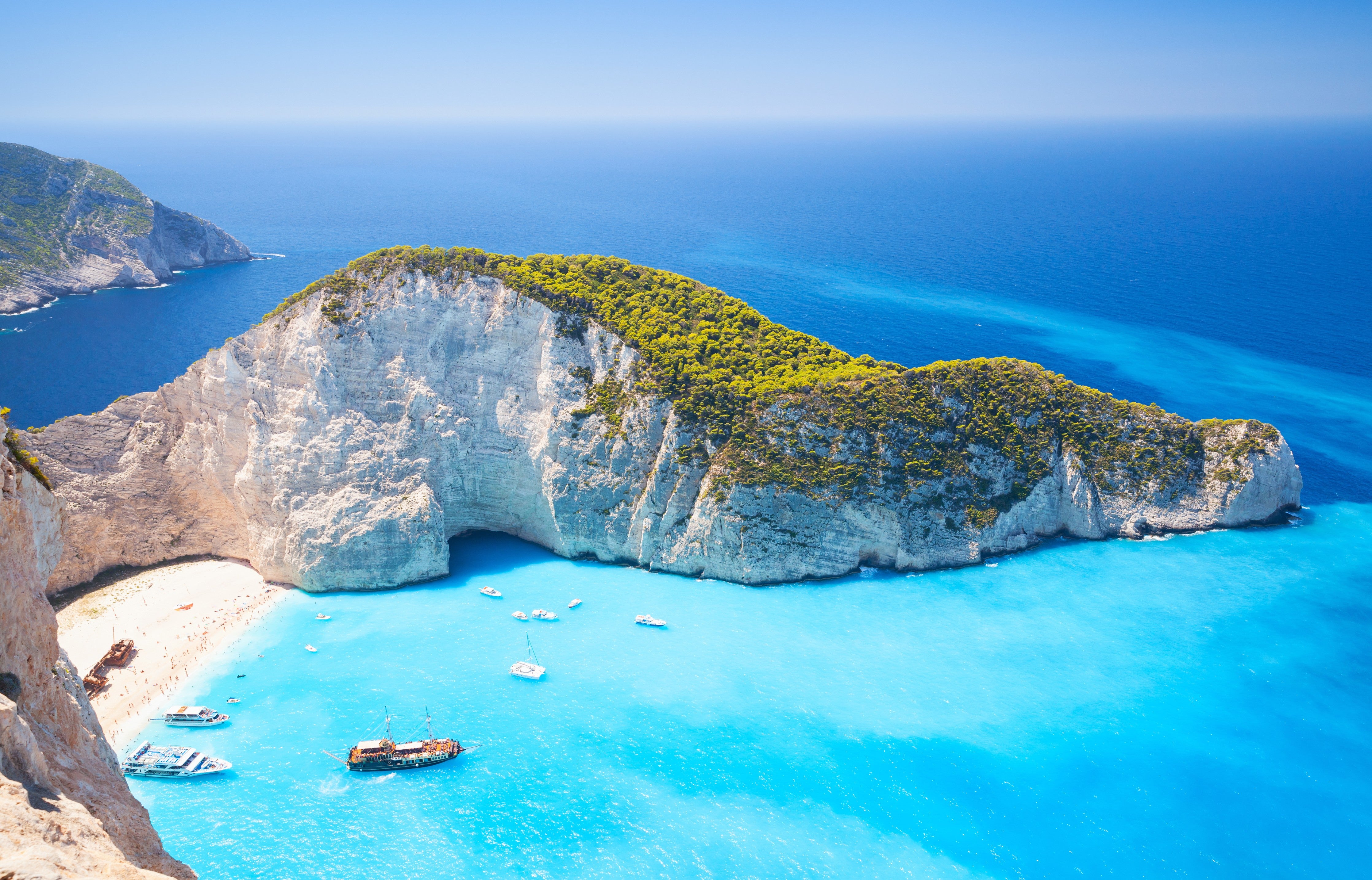 Wandverkleidung Schlafzimmer-Navagio Beach: Türkisblaues Paradies entdecken