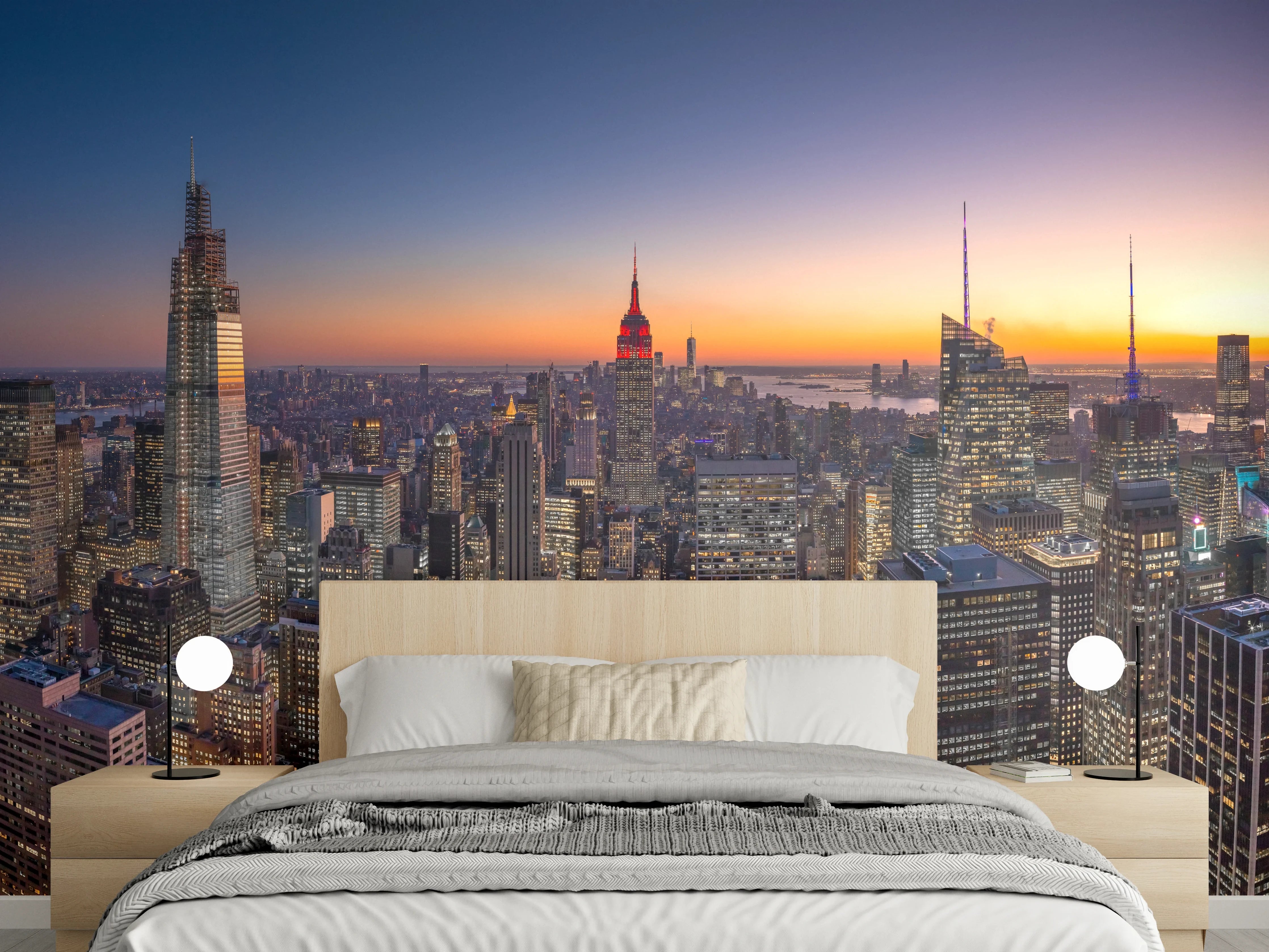 Wandverkleidung Schlafzimmer - New York City Manhattan Midtown 1