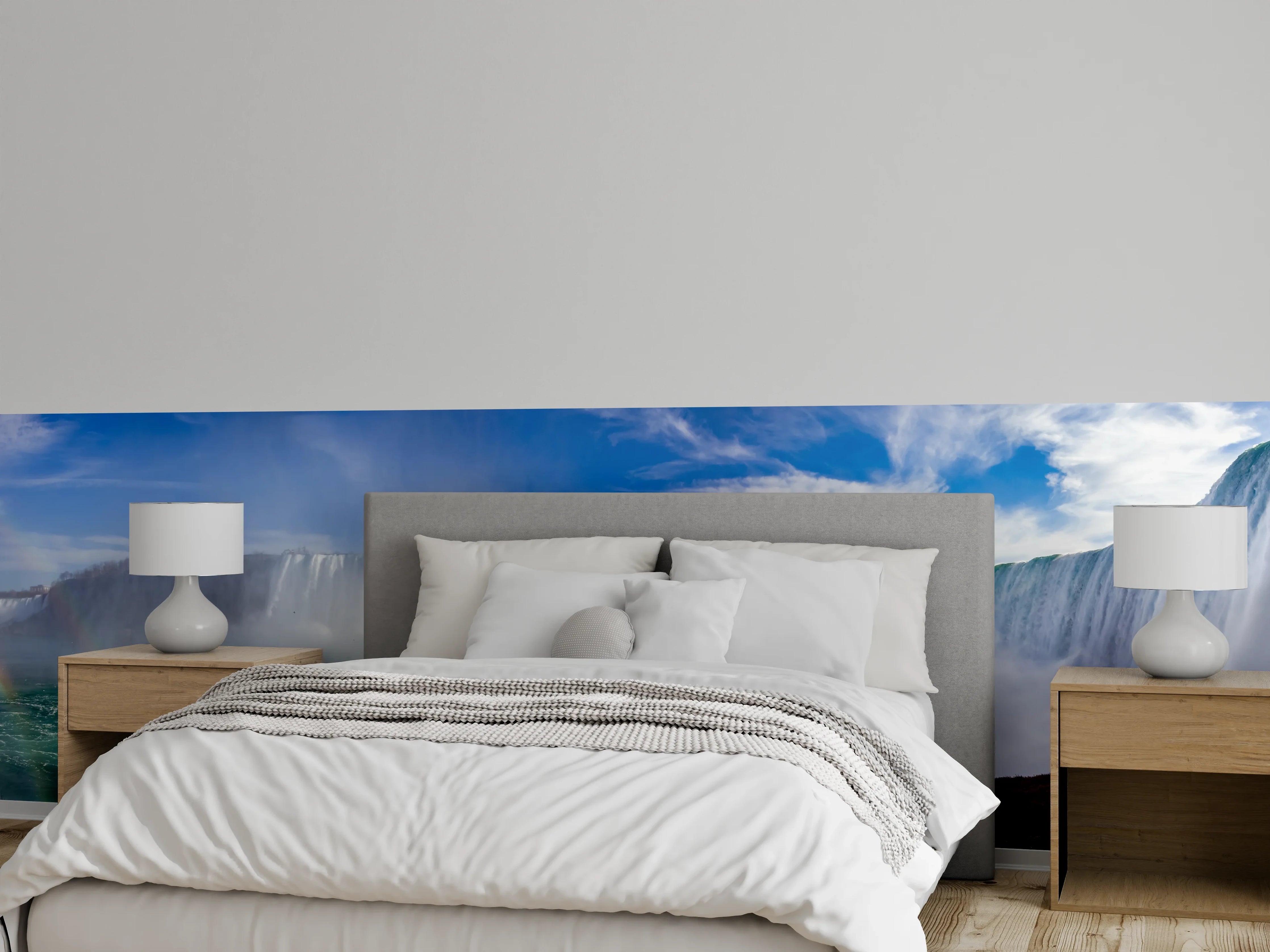 Wandverkleidung Schlafzimmer - Niagara Wasserfälle
