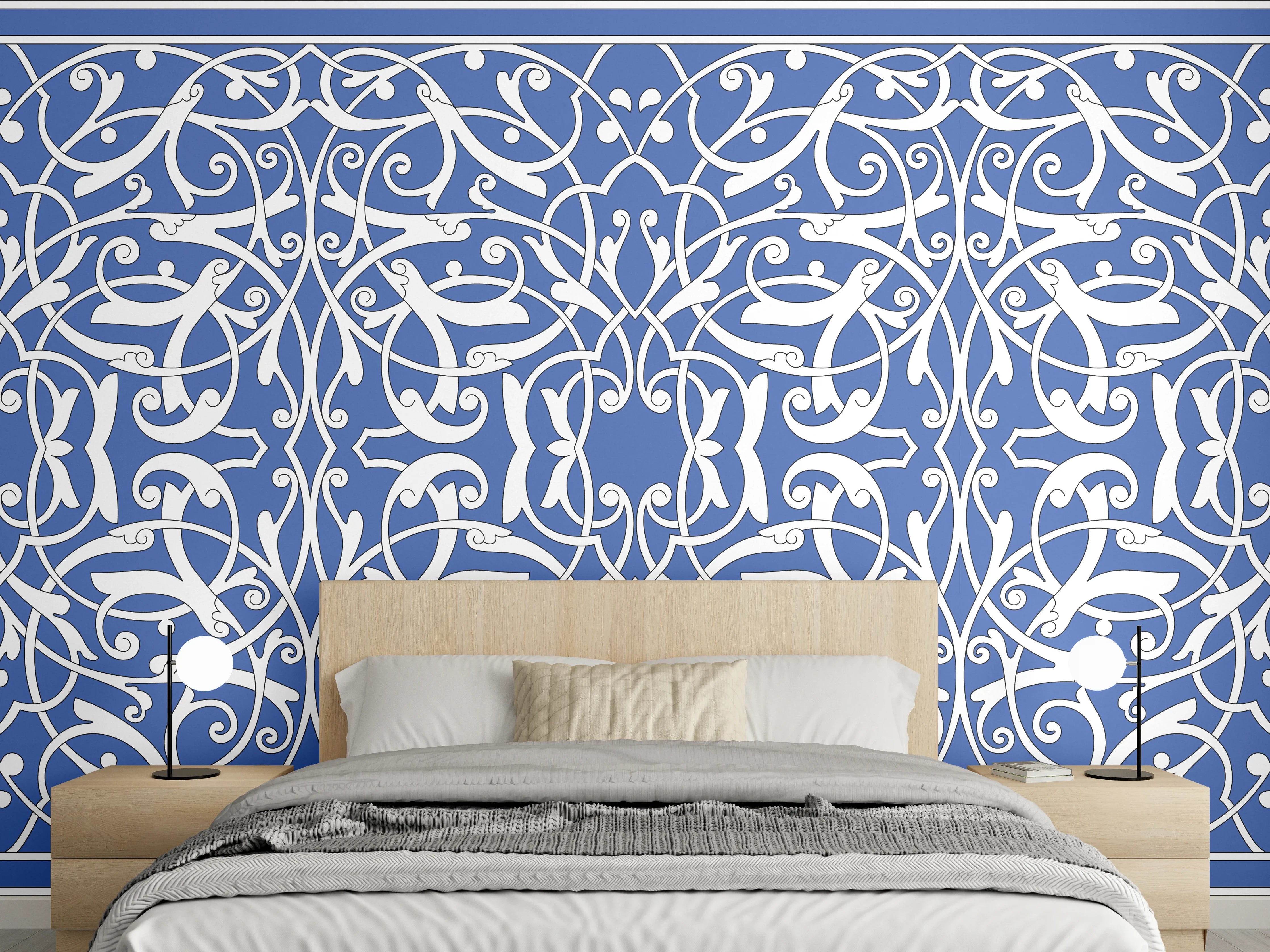Wandverkleidung Schlafzimmer - Orientalische Fliesen 2