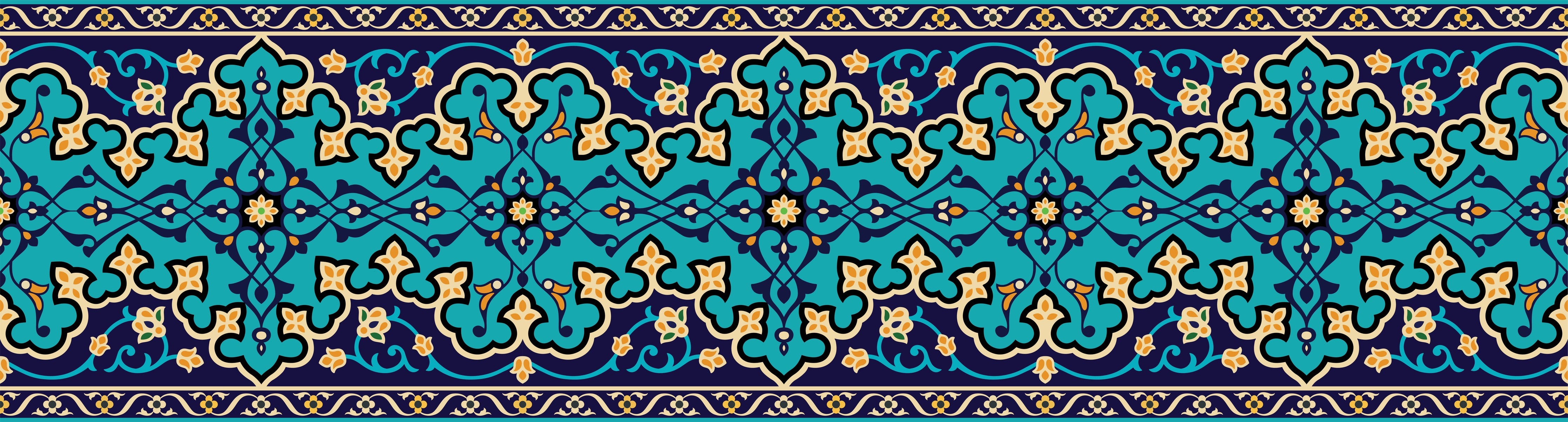 Wandverkleidung Schlafzimmer-Orientalische Fliesen 3