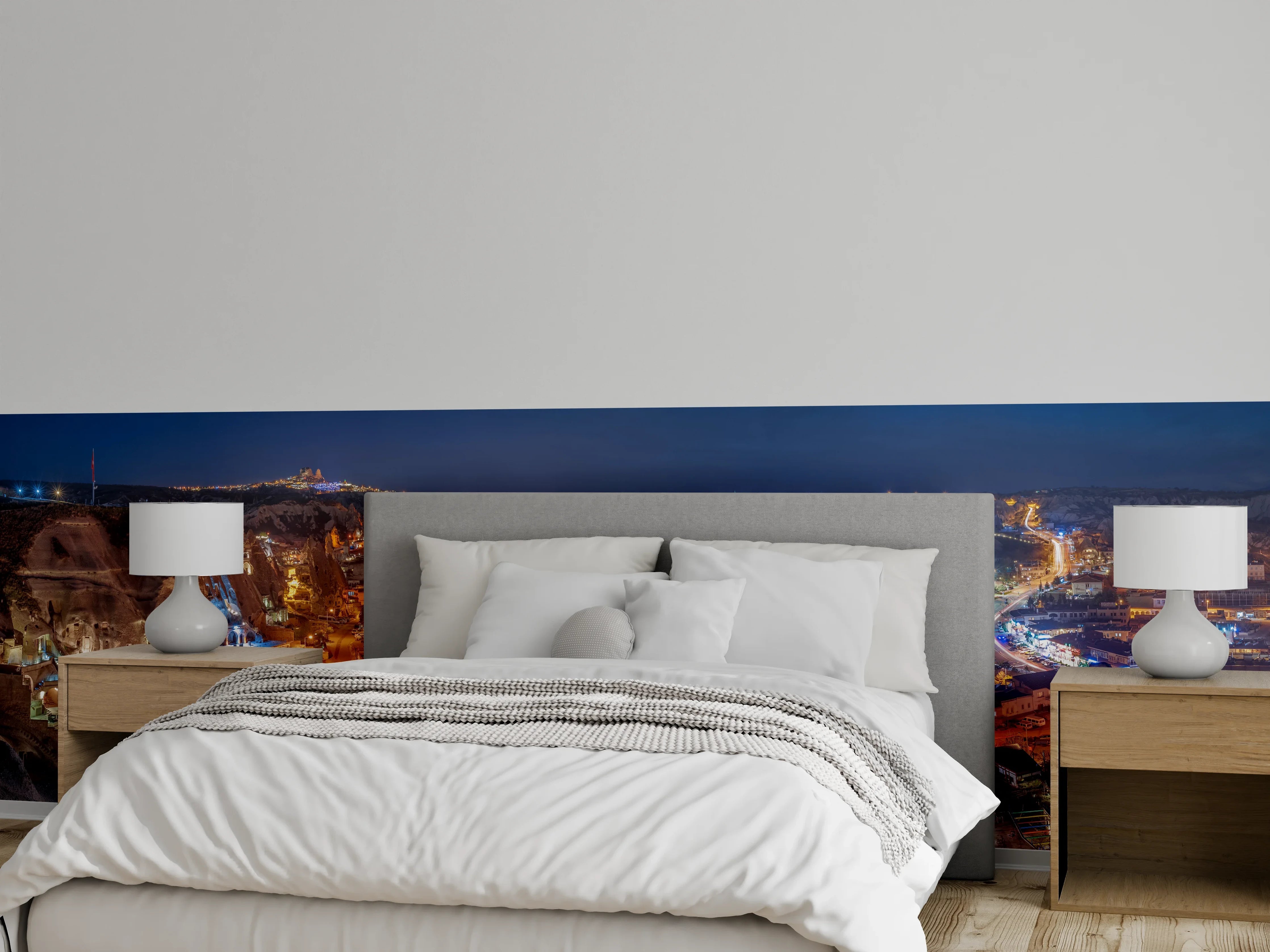 Wandverkleidung Schlafzimmer - Panorama auf Göreme - Kapadokien