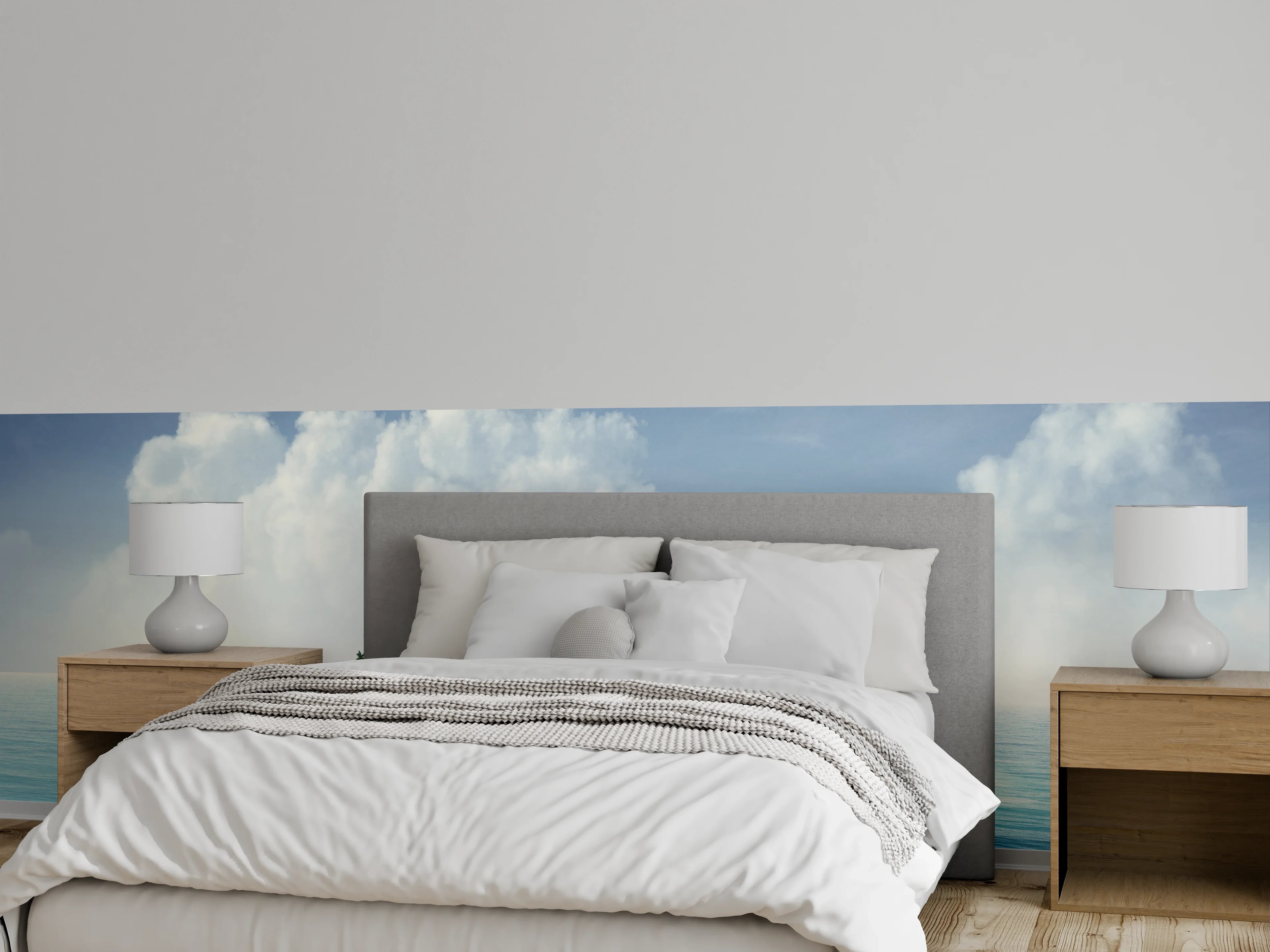 Wandverkleidung Schlafzimmer - Paradiesische Insel im Ozean