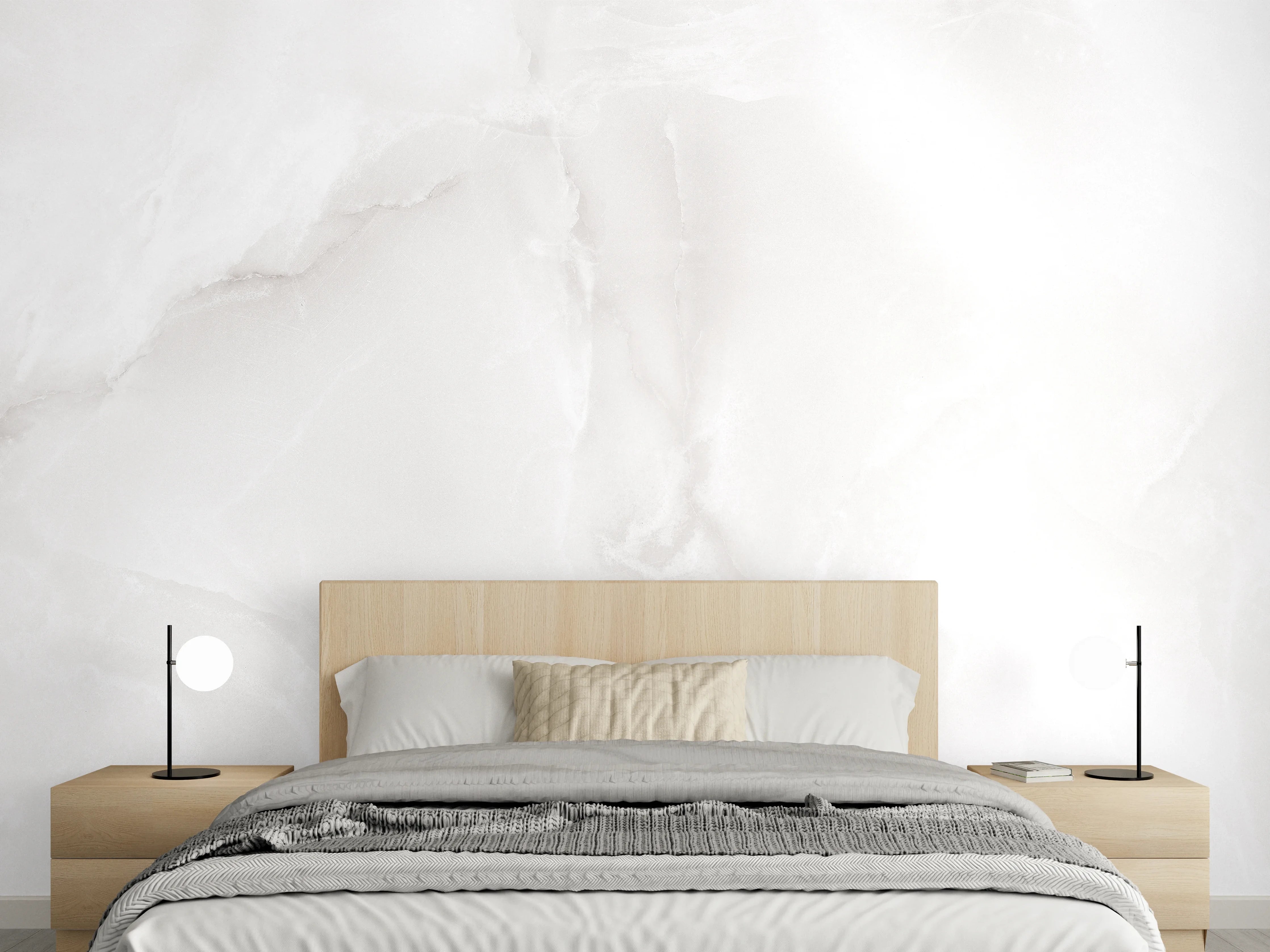 Wandverkleidung Schlafzimmer - Polierter Onyxmarmor