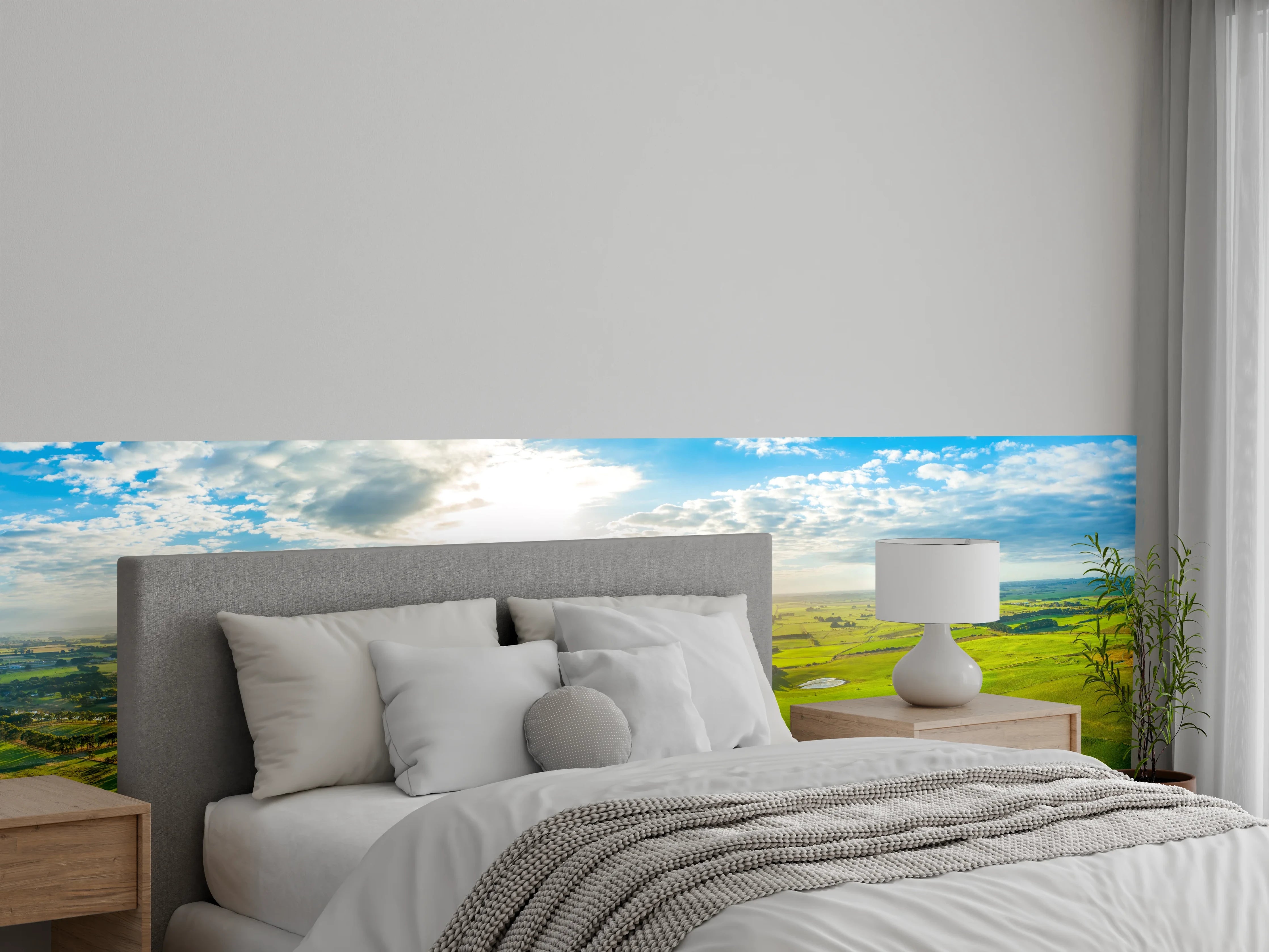 Wandverkleidung Schlafzimmer - Ponorama Hokins River