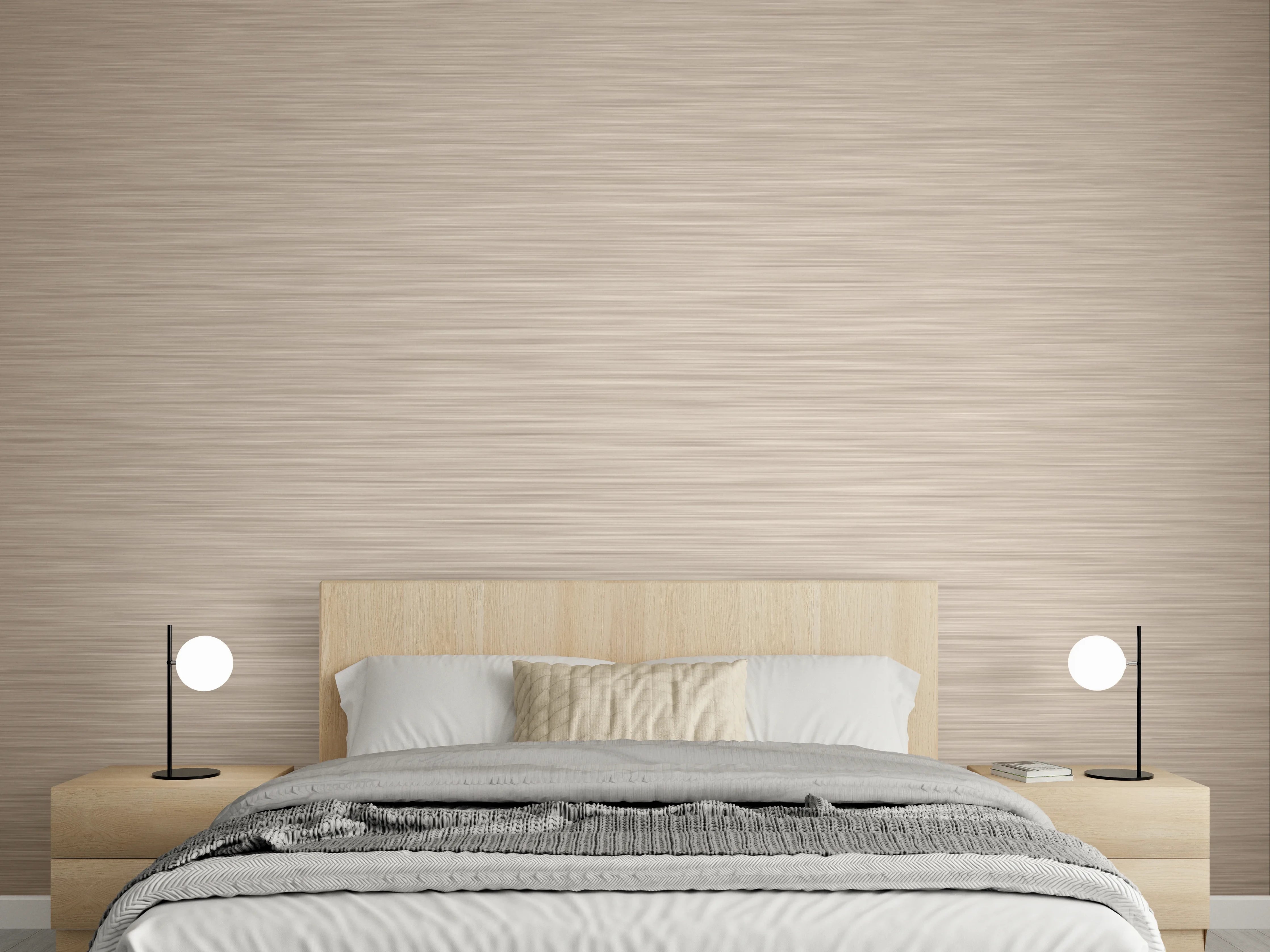 Wandverkleidung Schlafzimmer - Rose - ALU Prime - Metall Gebürstet