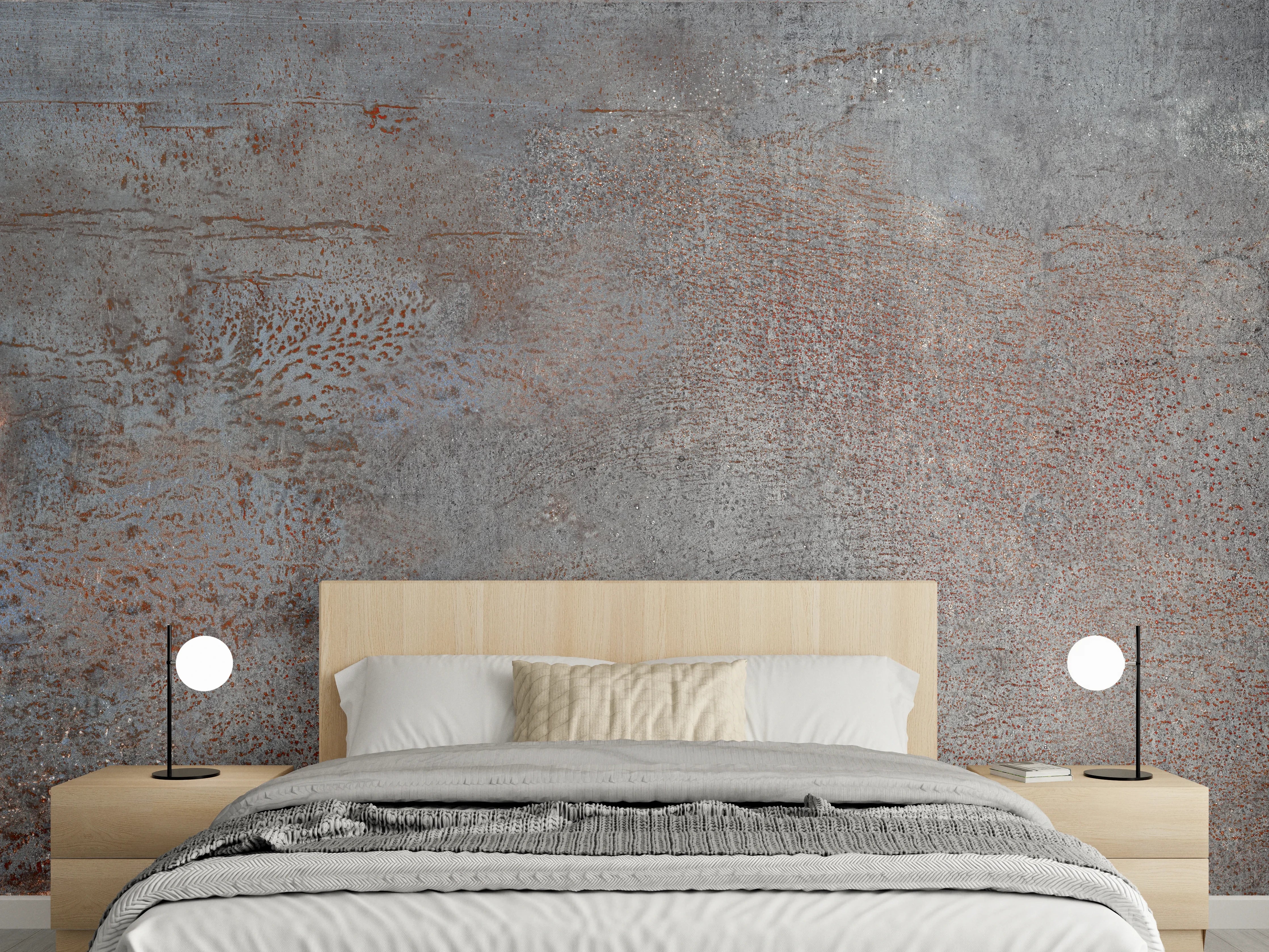 Wandverkleidung Schlafzimmer - Rustikaler Marmor