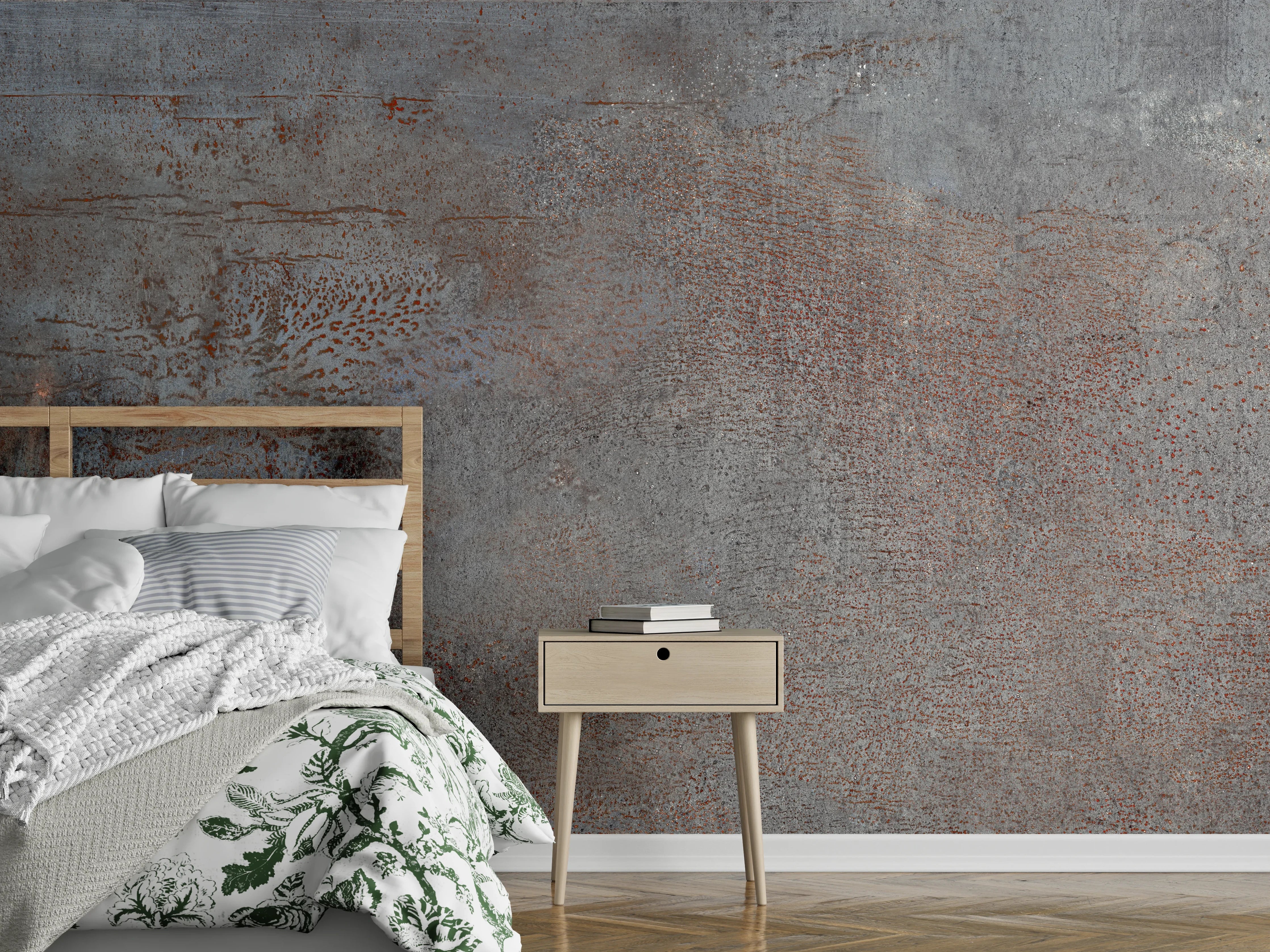 Wandverkleidung Schlafzimmer - Rustikaler Marmor