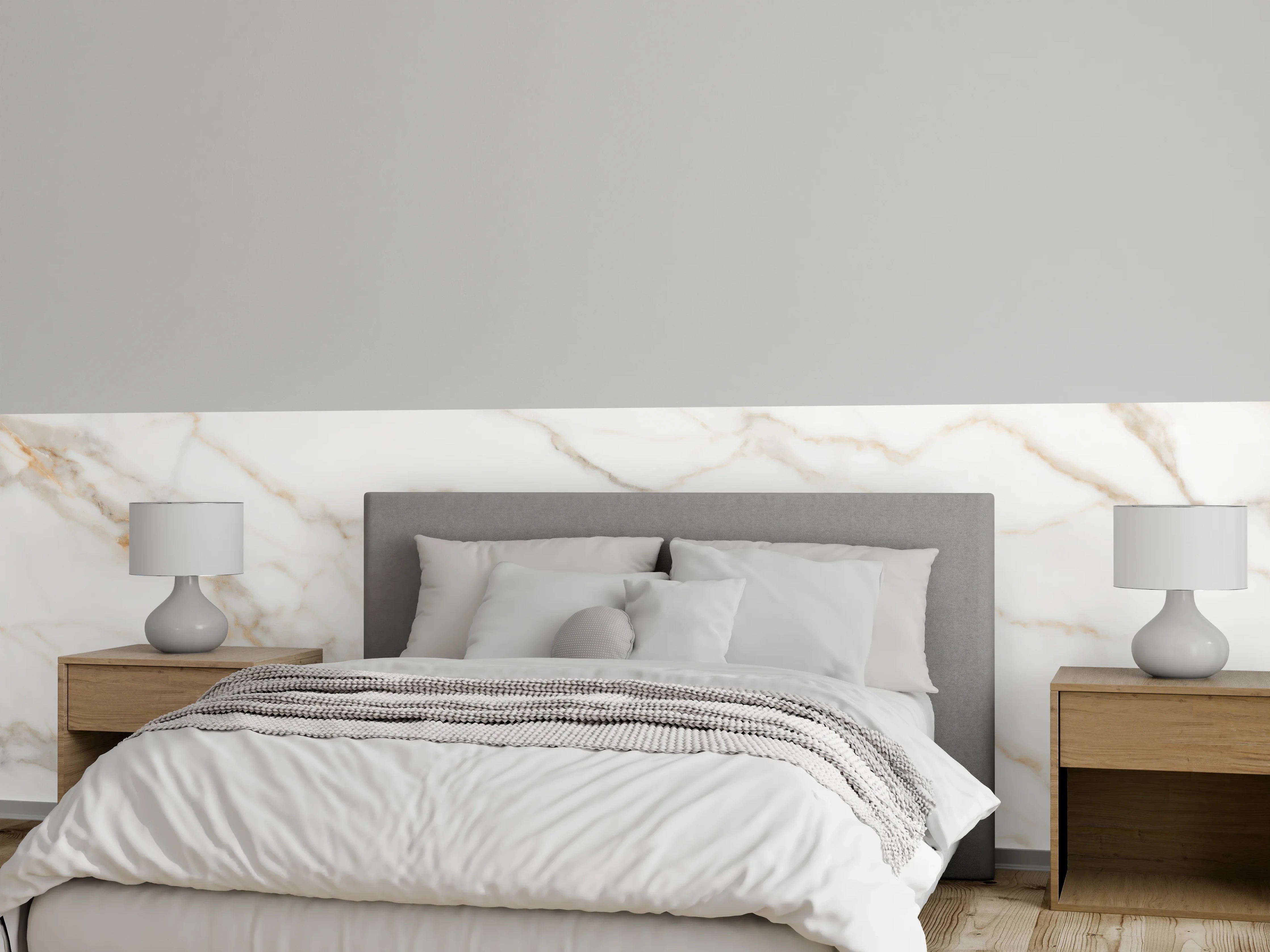 Wandverkleidung Schlafzimmer - Satvariyo Marmor