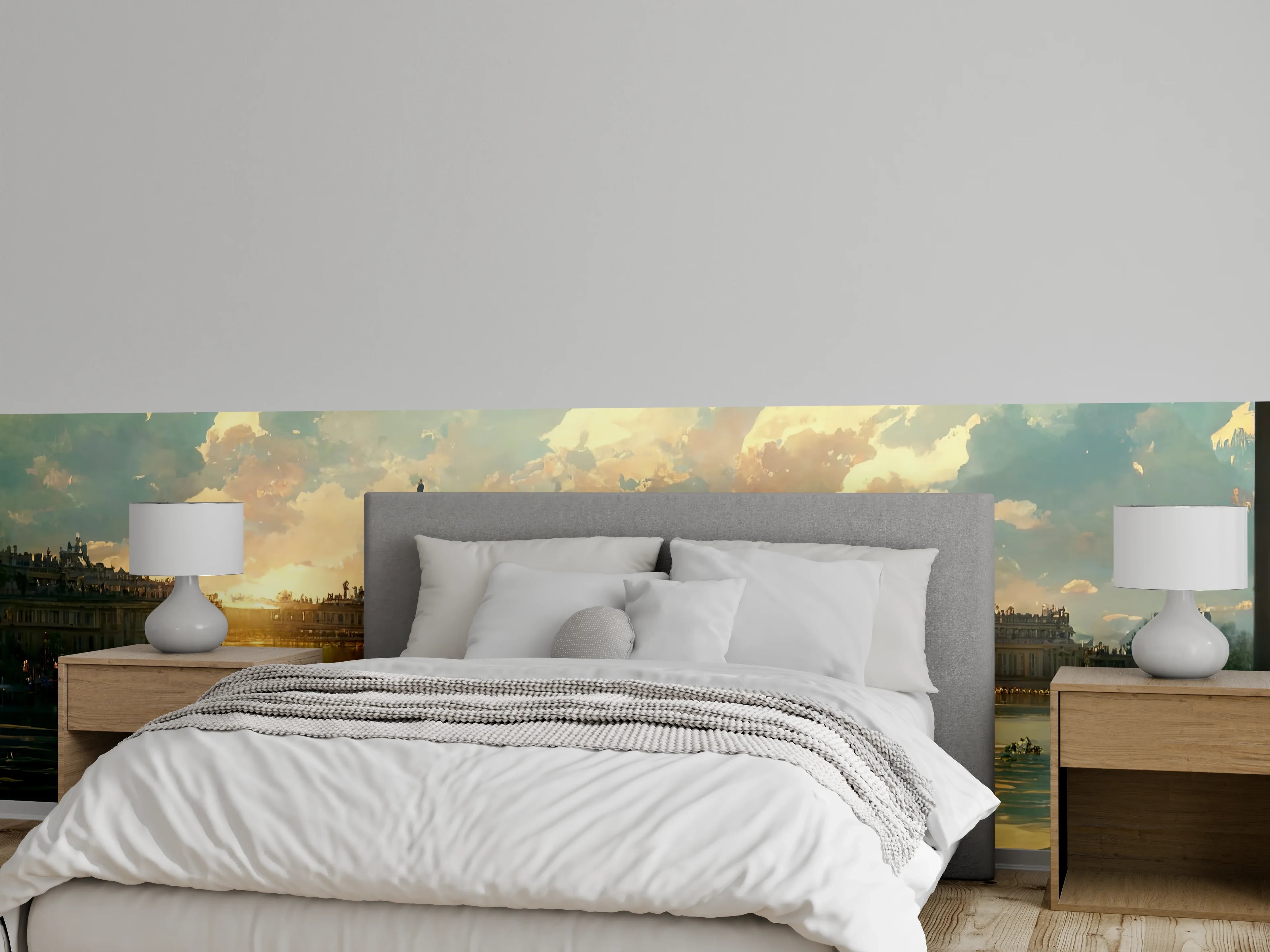 Wandverkleidung Schlafzimmer - Schloss - Moderne Farben