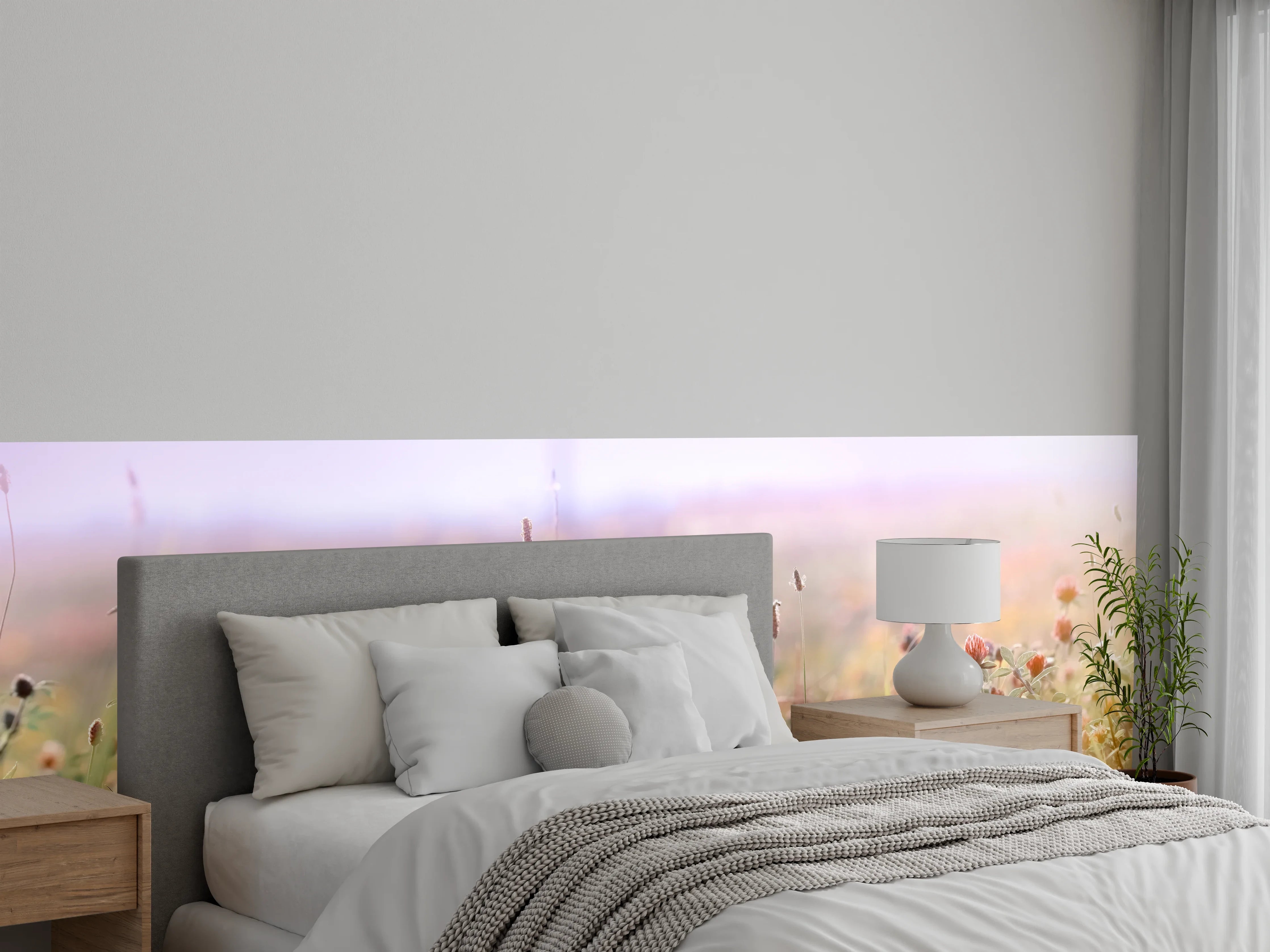 Wandverkleidung Schlafzimmer - Schöne Wiese