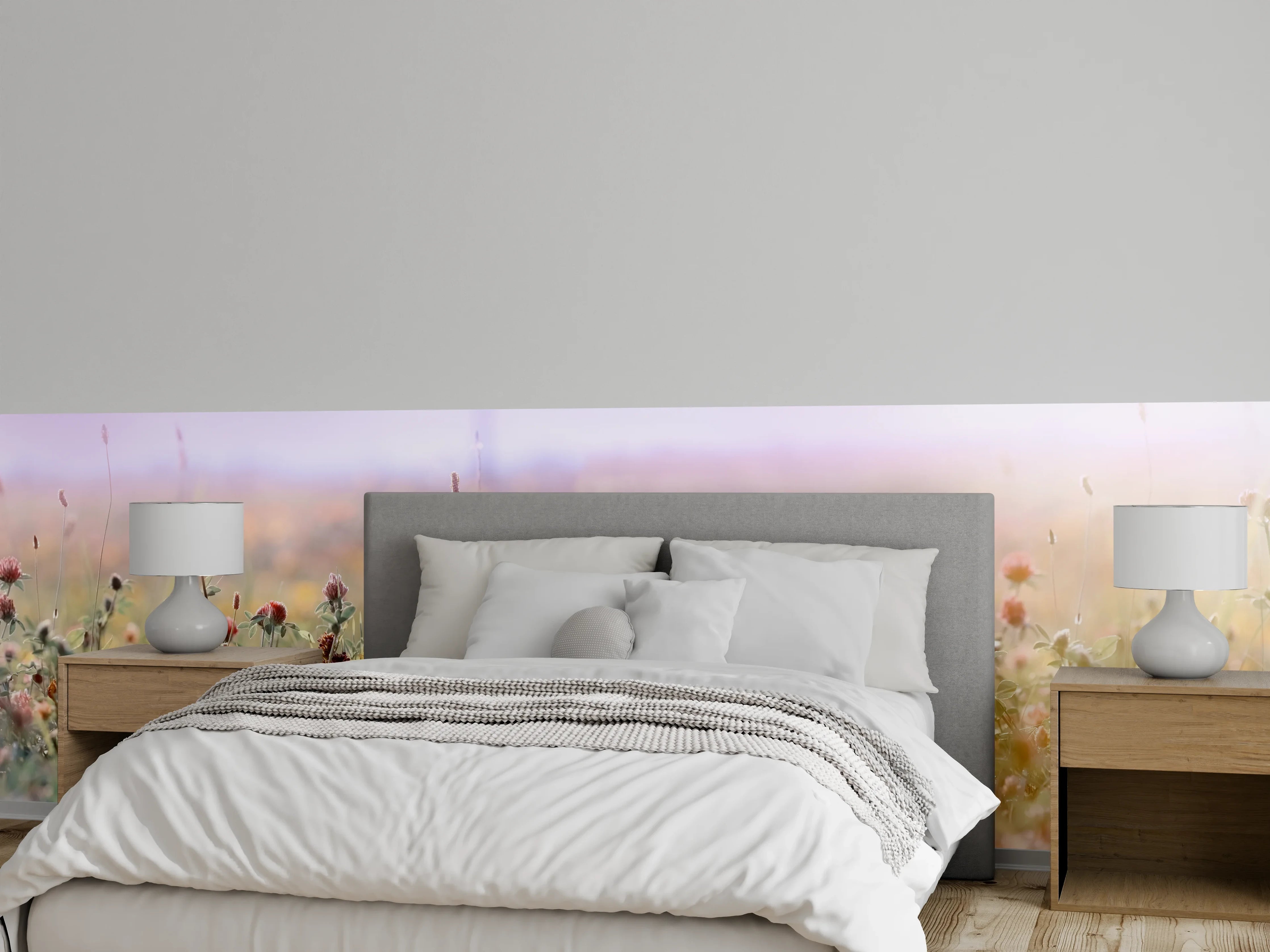 Wandverkleidung Schlafzimmer - Schöne Wiese