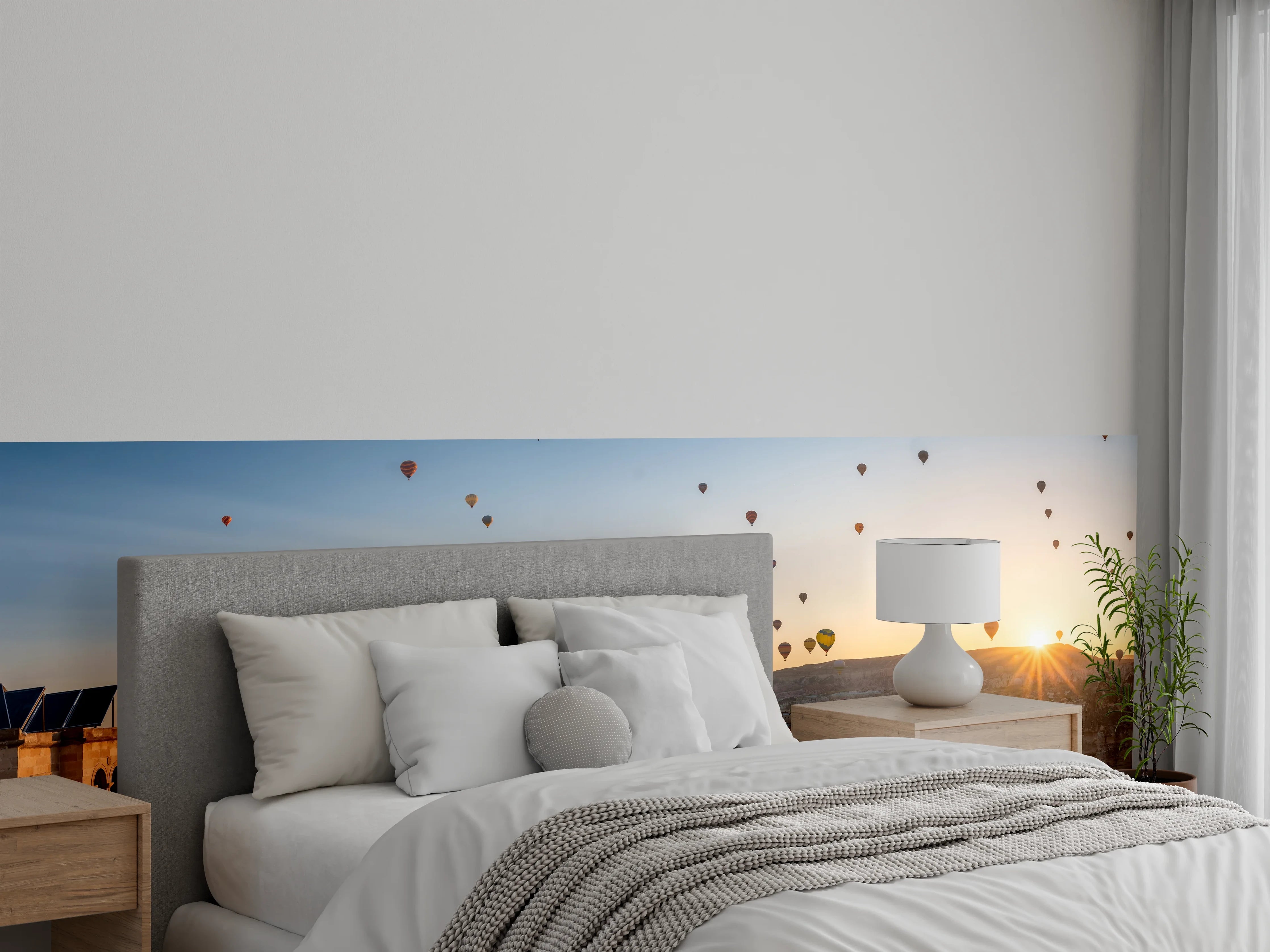 Wandverkleidung Schlafzimmer - Schöner Sonnenaufgang - Kappadokien, Türkei