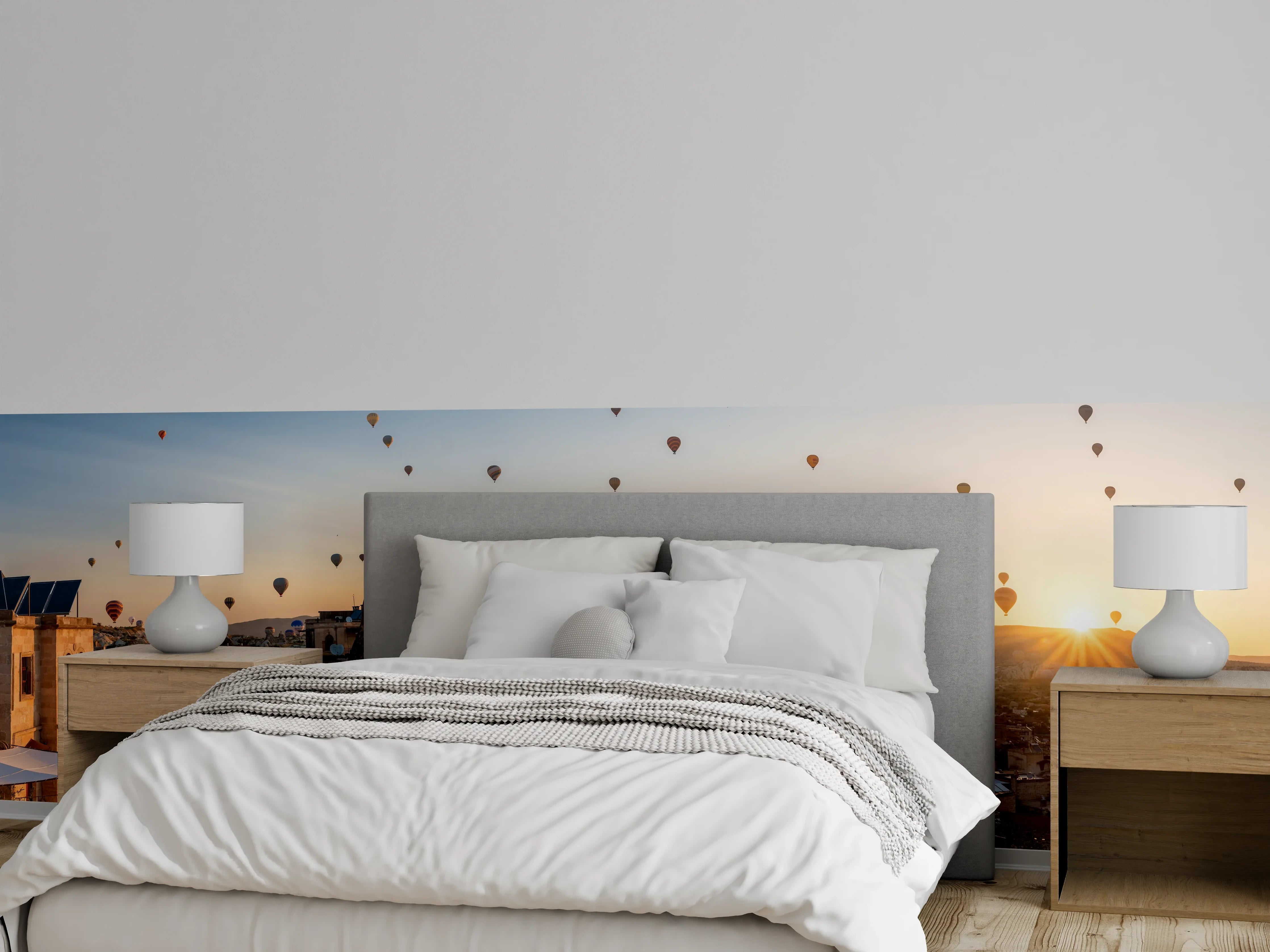 Wandverkleidung Schlafzimmer - Schöner Sonnenaufgang - Kappadokien, Türkei