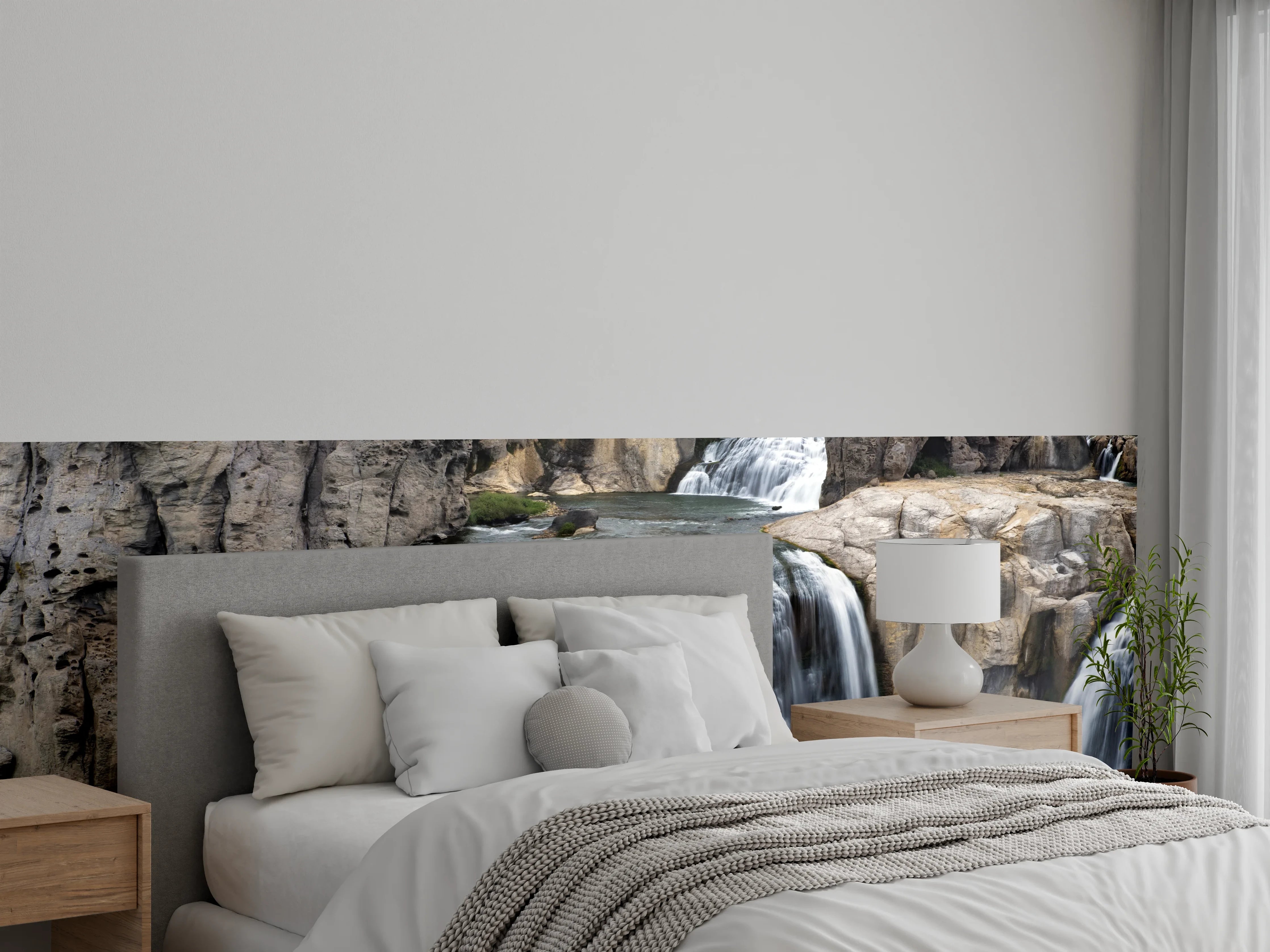 Wandverkleidung Schlafzimmer - Shoshone Wasserfall