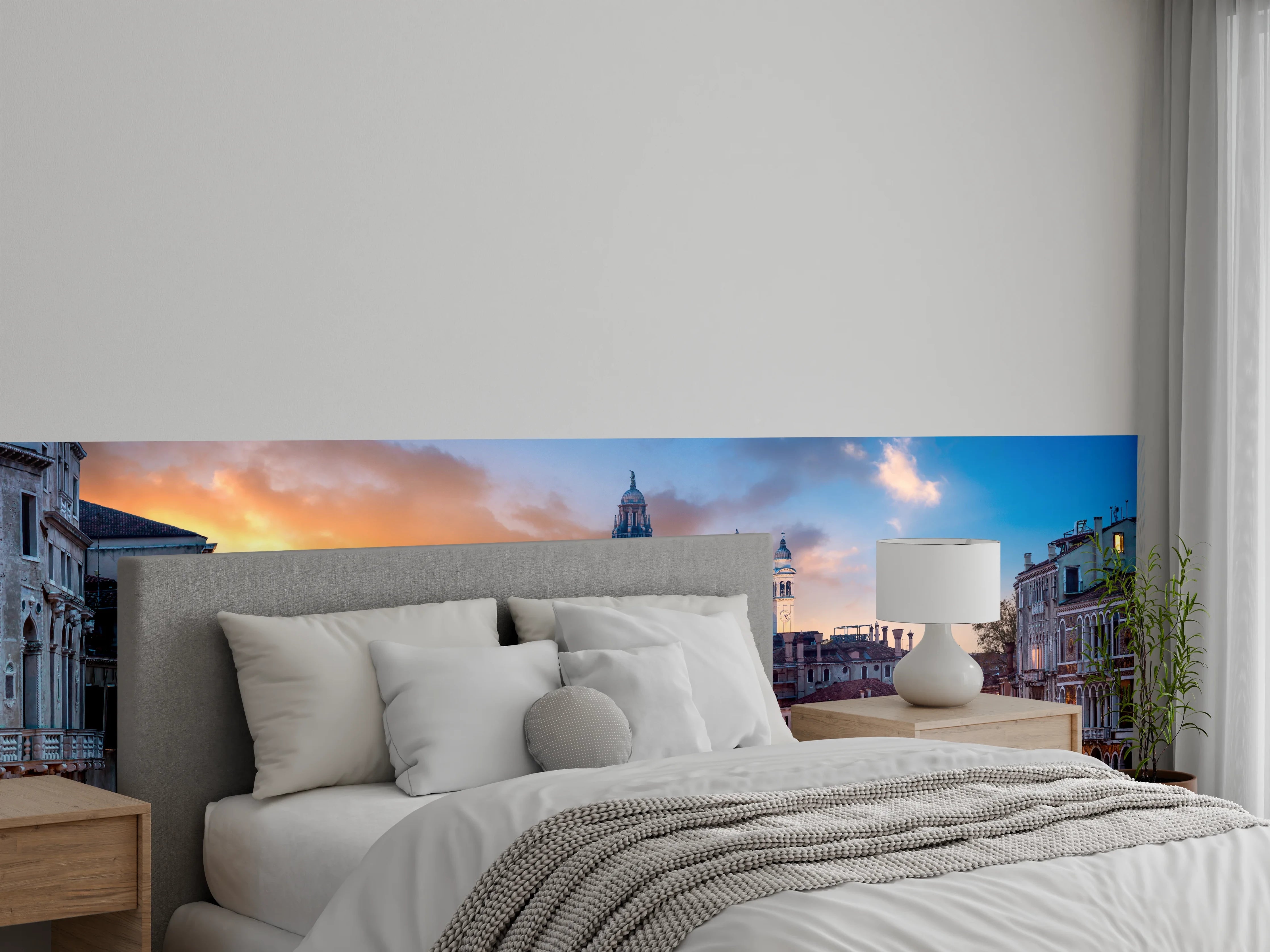Wandverkleidung Schlafzimmer - Sonnenuntergang am Canal Grande - Venedig 2