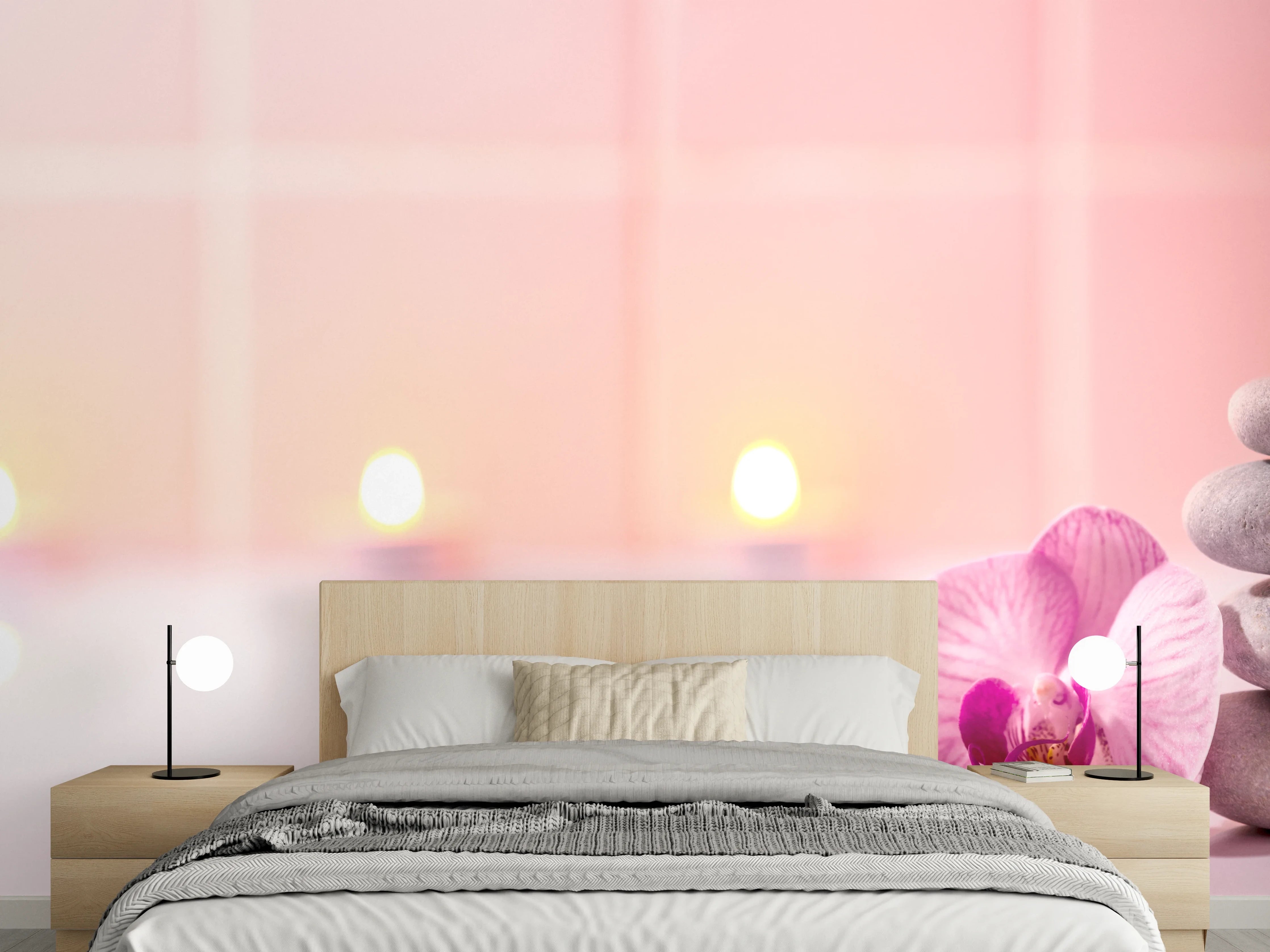 Wandverkleidung Schlafzimmer - Spa-Stillleben