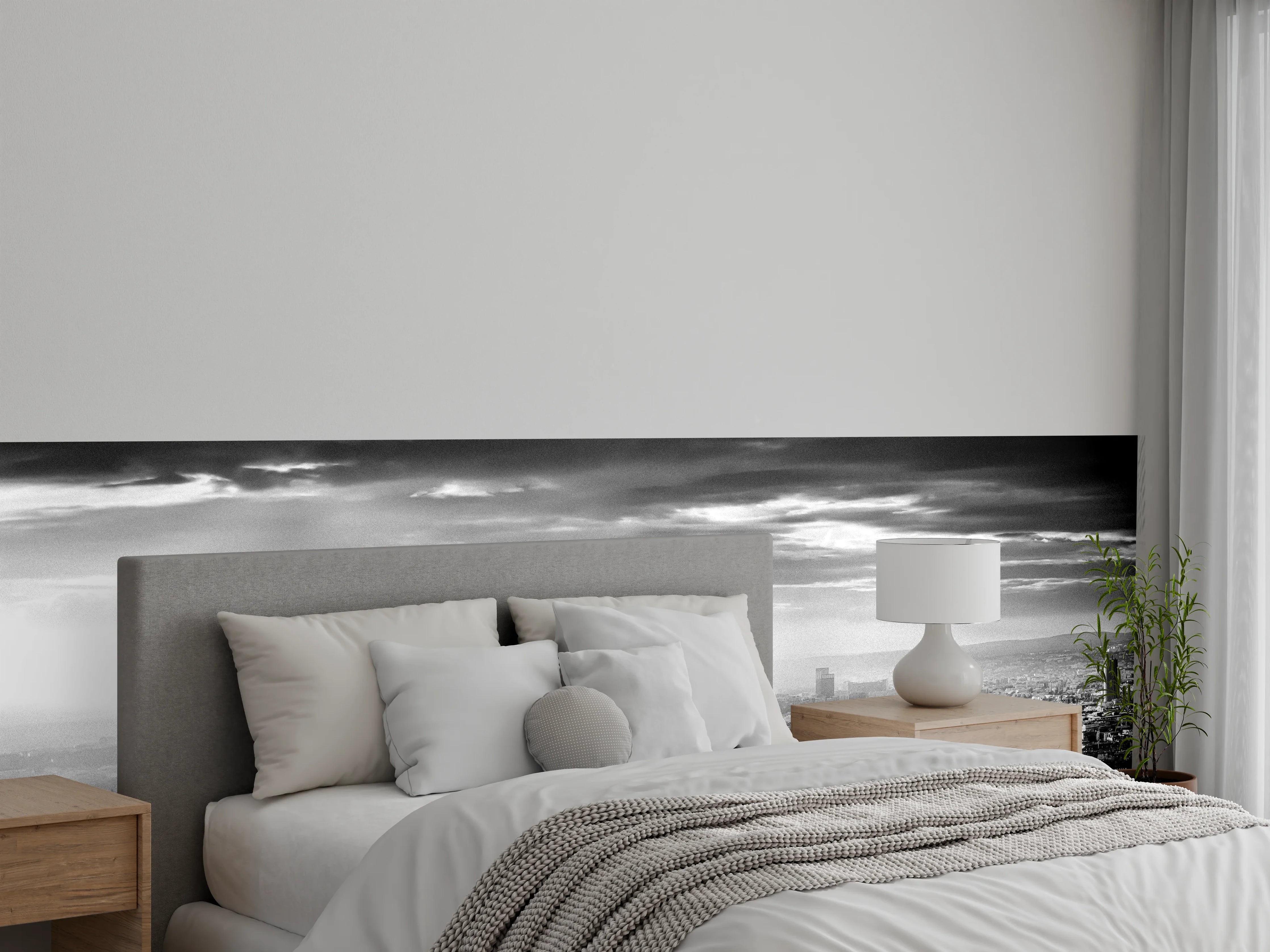 Wandverkleidung Schlafzimmer - Stadtbild - Paris, Frankreich