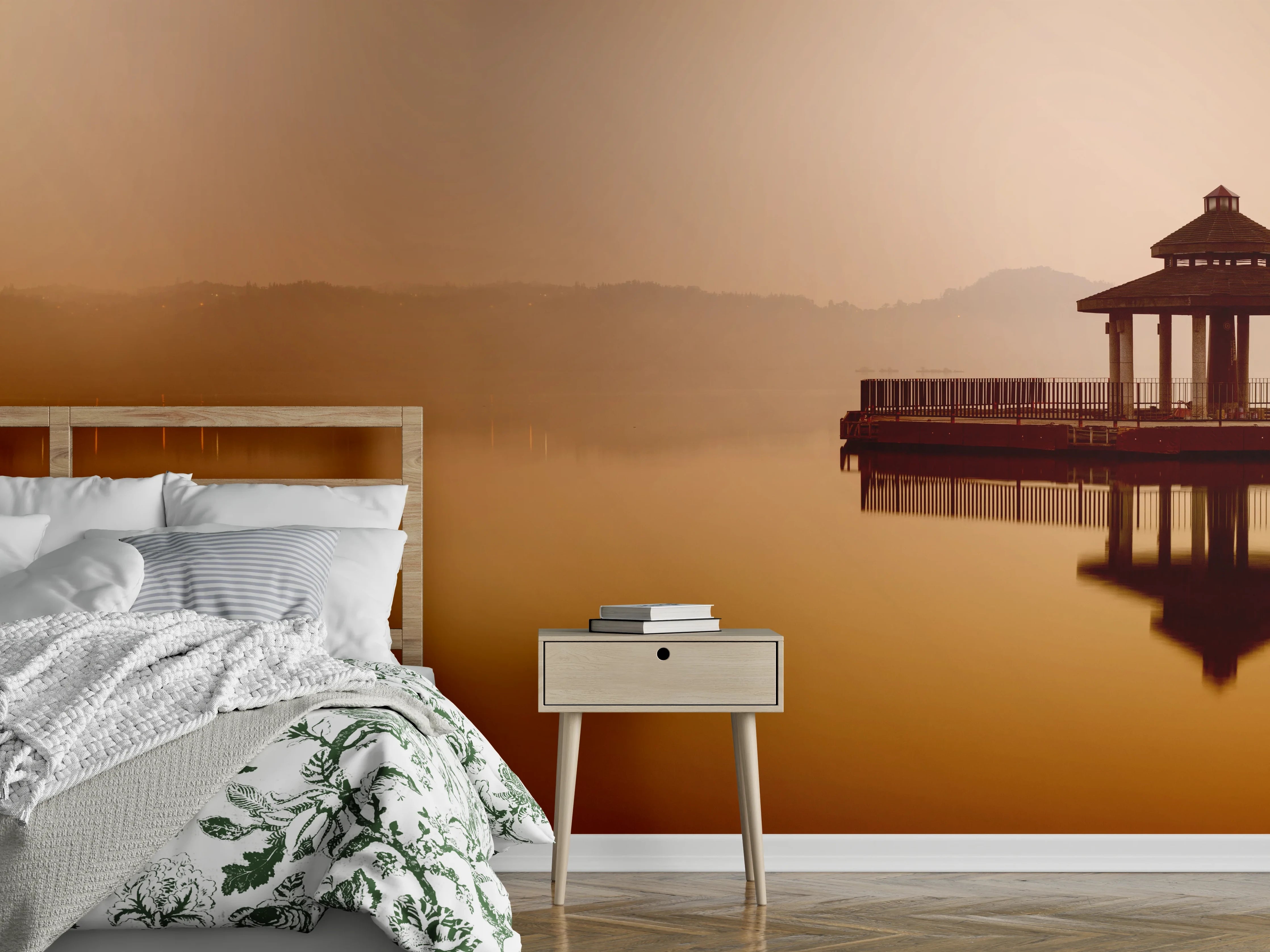 Wandverkleidung Schlafzimmer - Sun Moon Lake