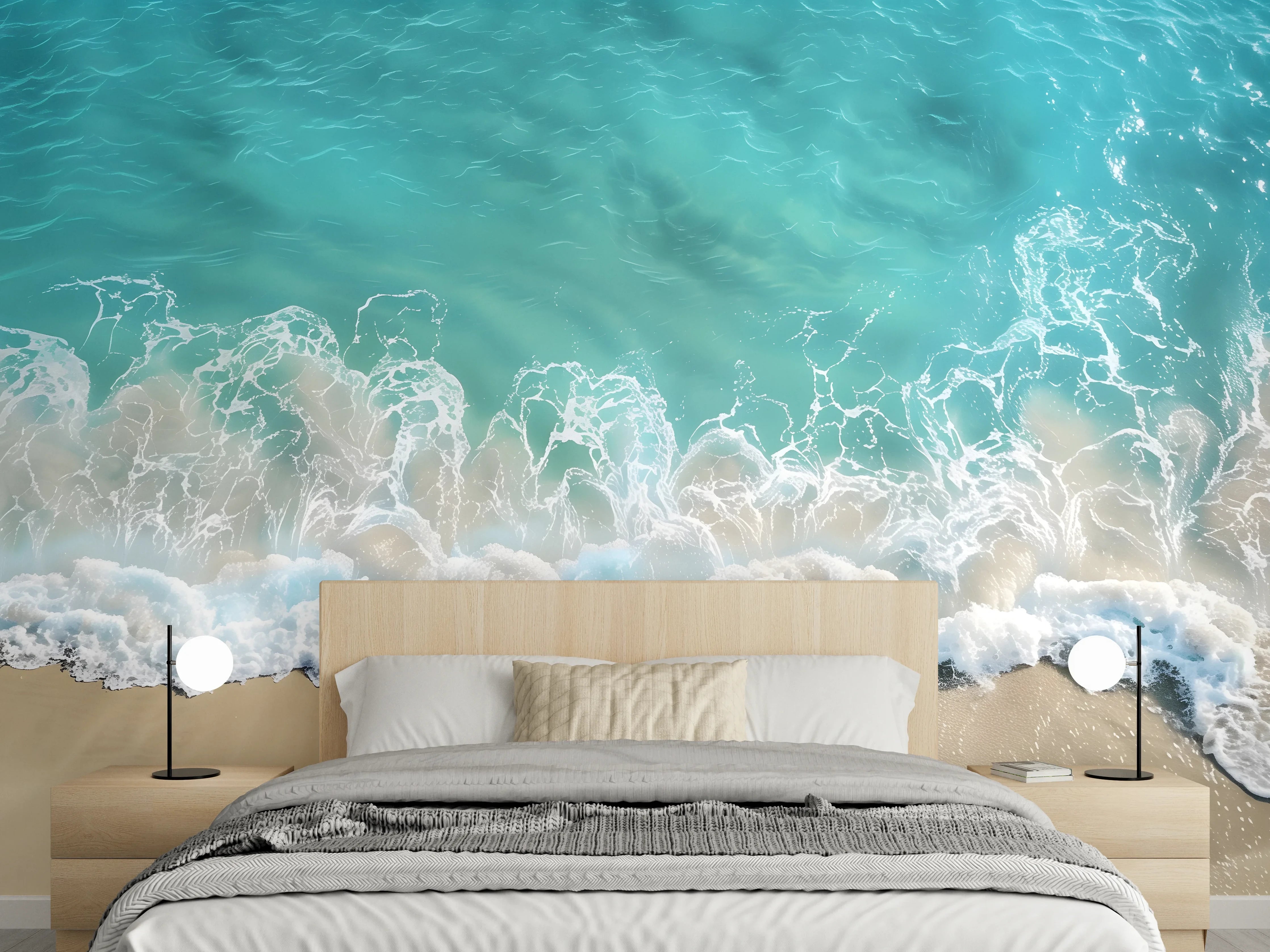 Wandverkleidung Schlafzimmer - Traumhafter Ozean – Strand und Meer