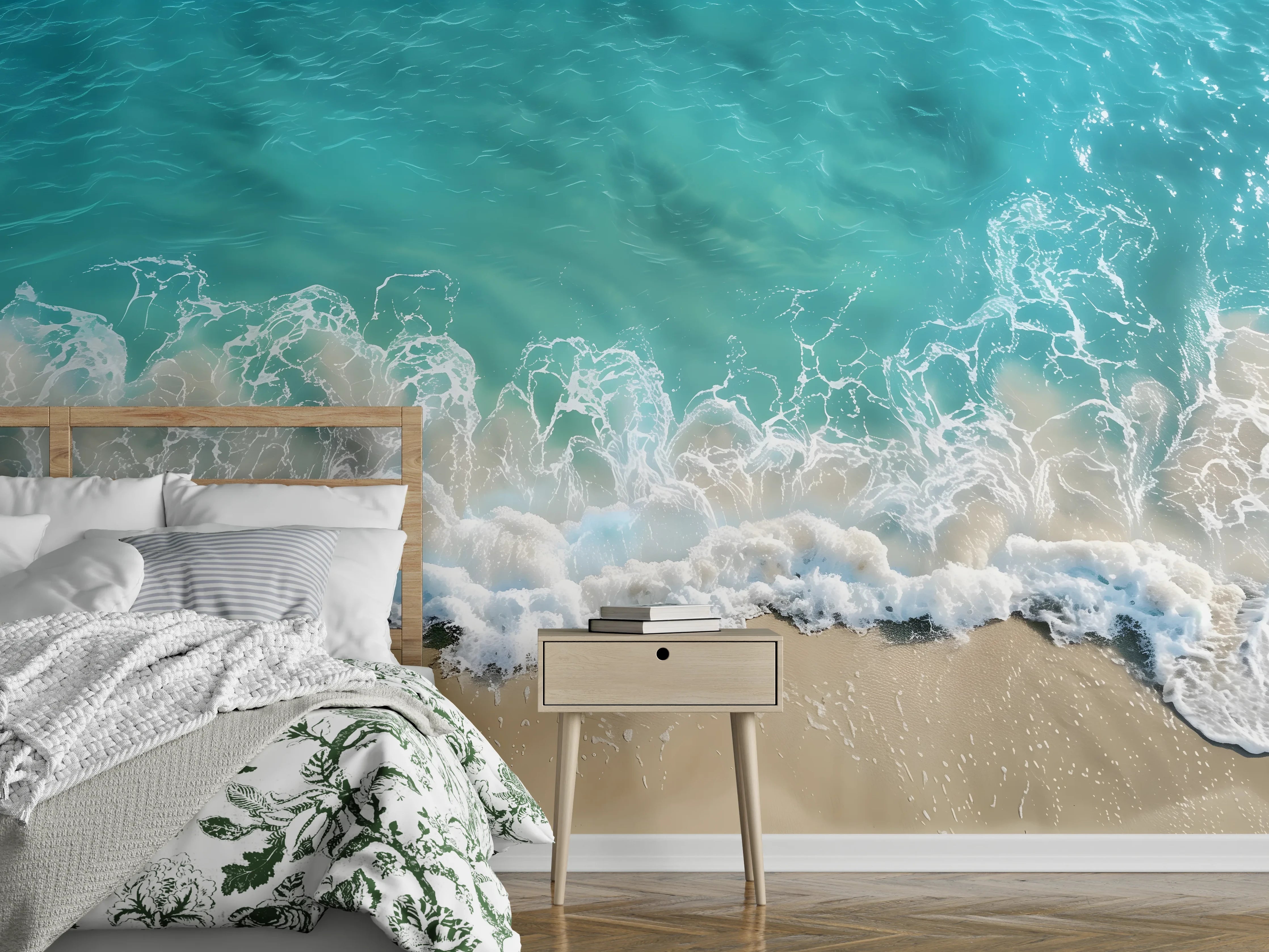 Wandverkleidung Schlafzimmer - Traumhafter Ozean – Strand und Meer