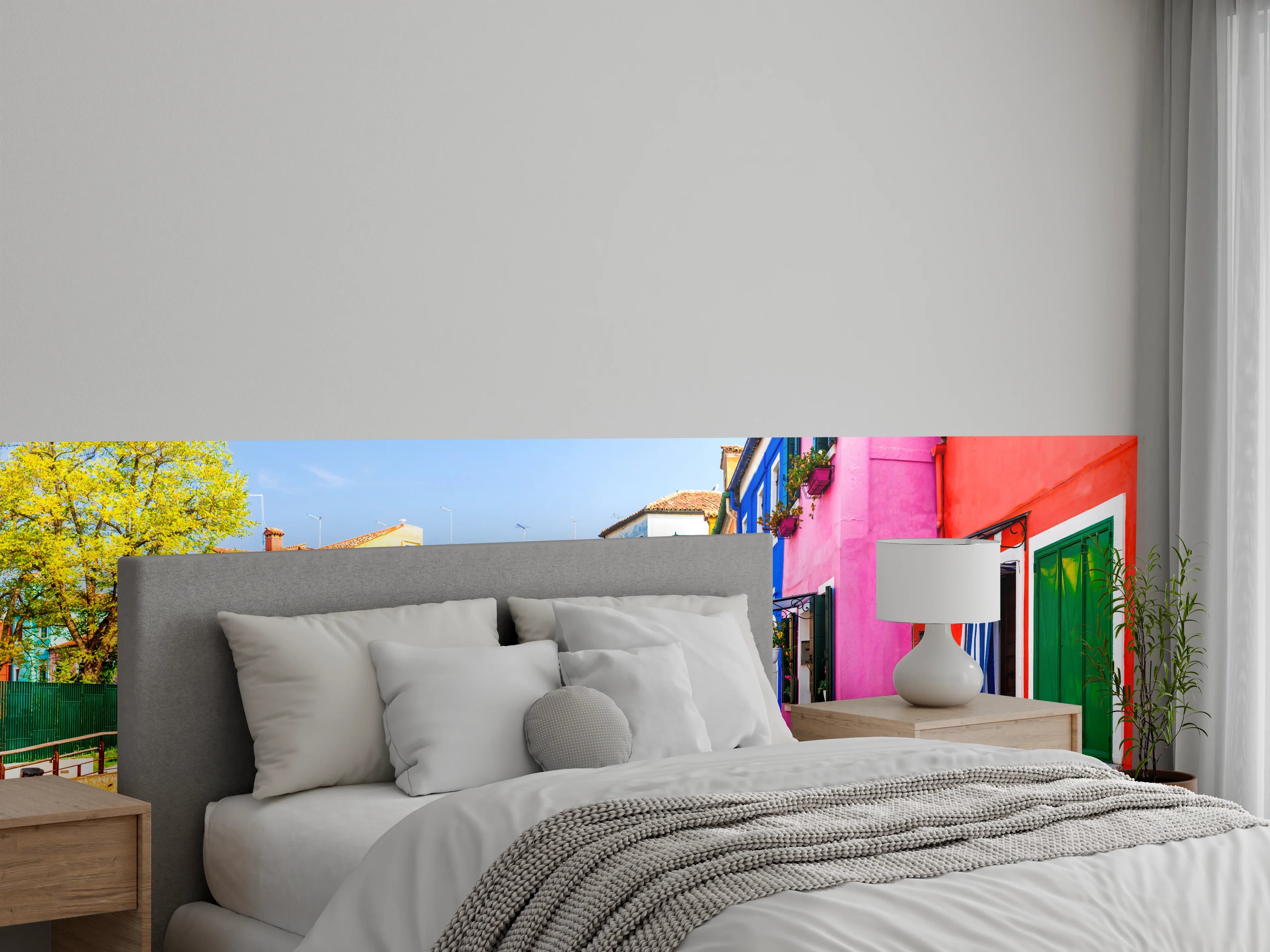 Wandverkleidung Schlafzimmer - Venedig - traditionelle Fischerstadt