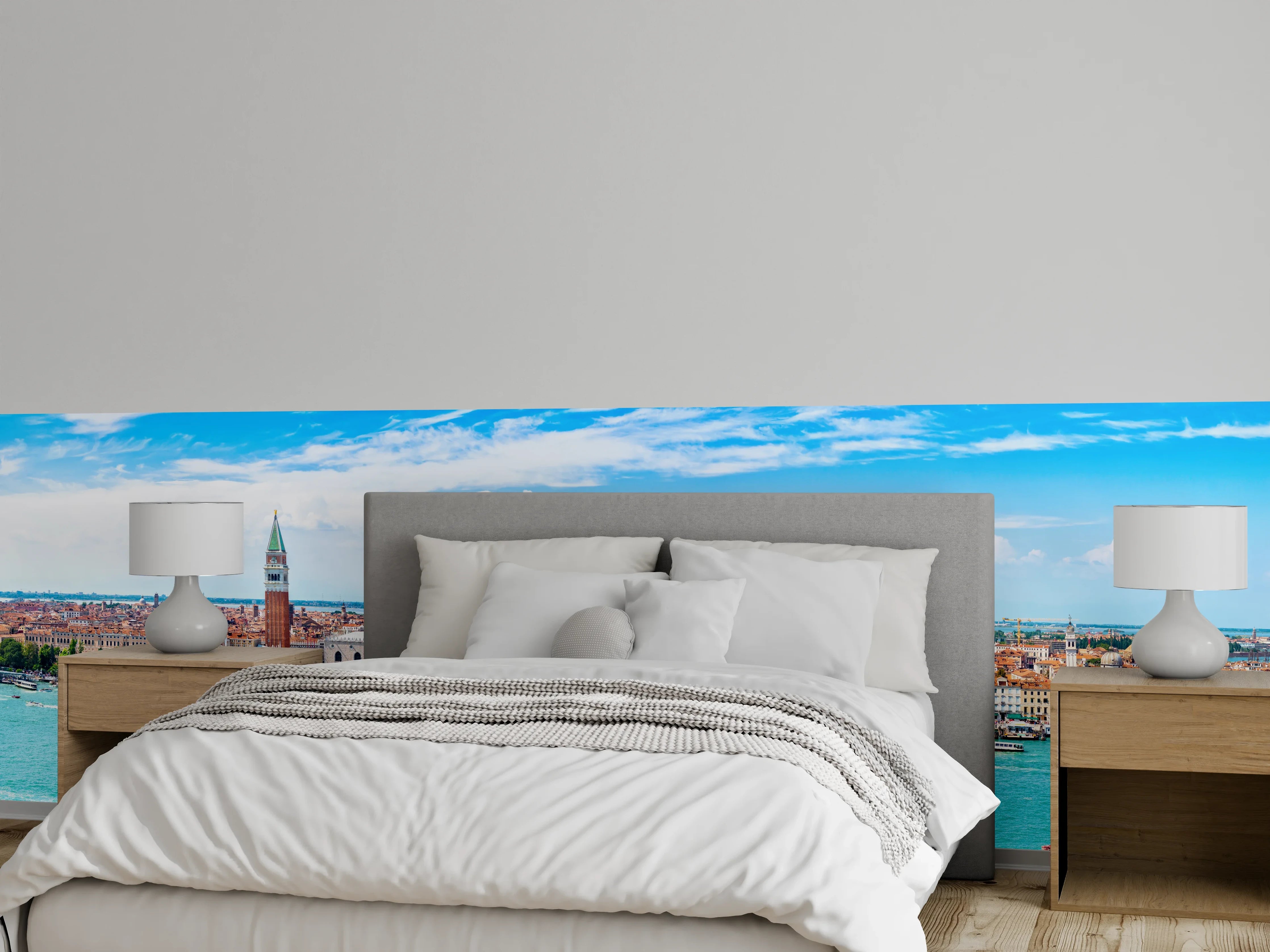 Wandverkleidung Schlafzimmer - Venedig Panoramaluftaufnahme