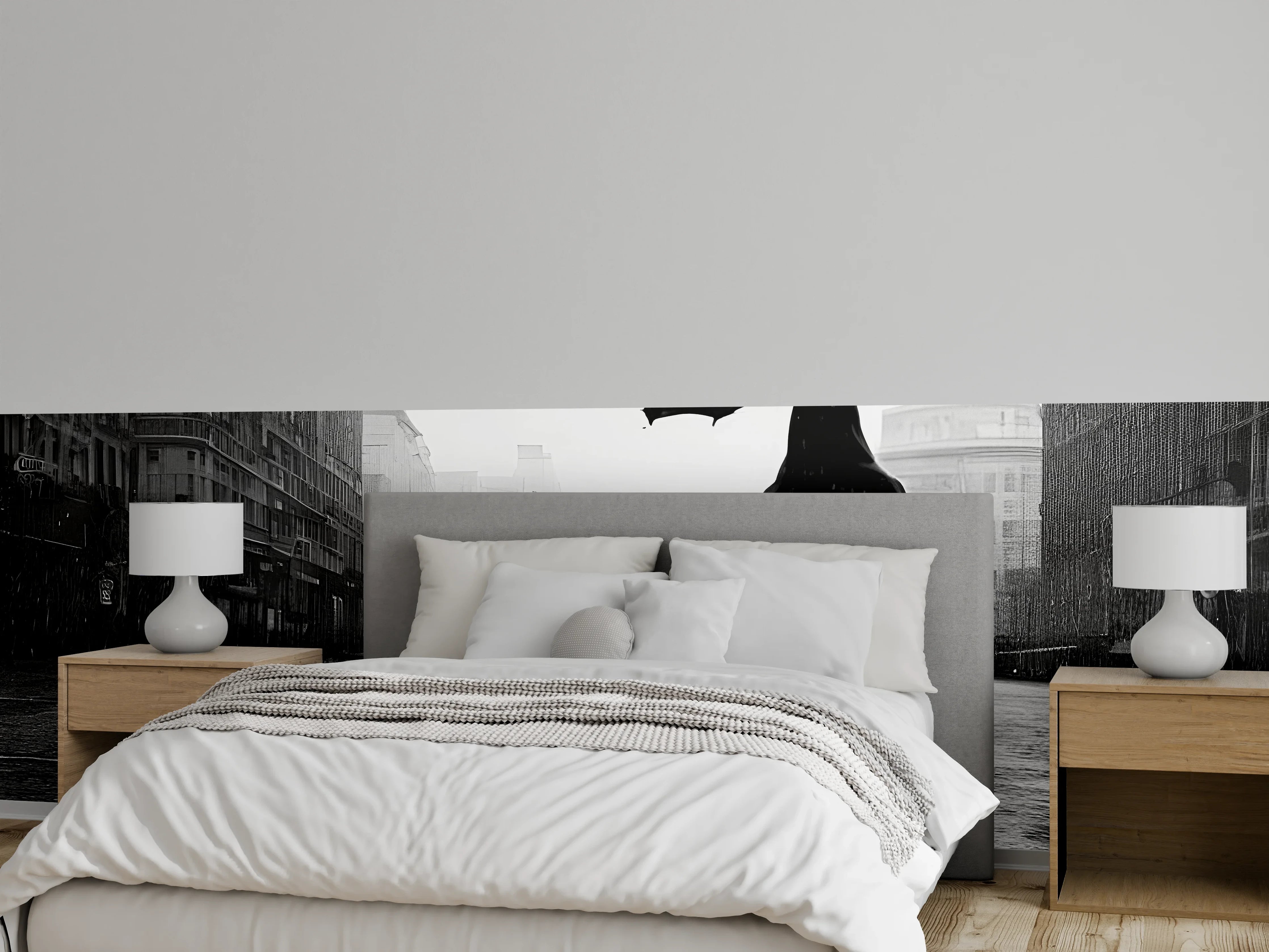 Wandverkleidung Schlafzimmer - Walking Alone