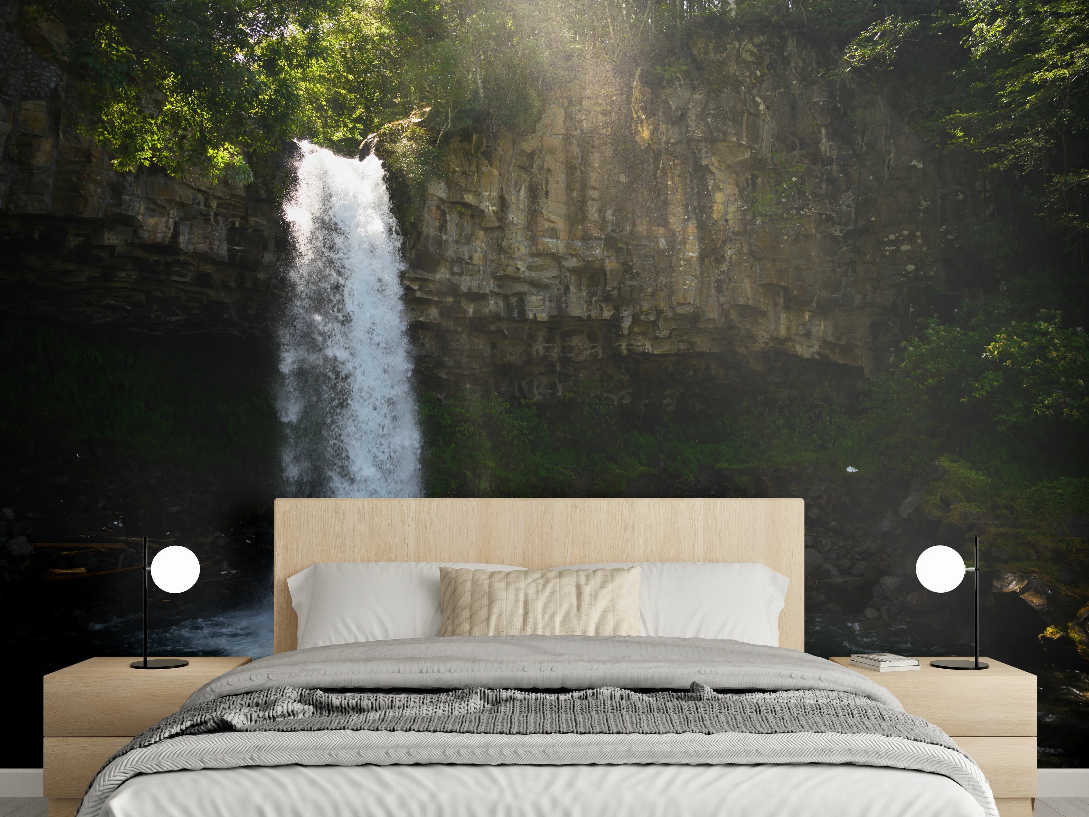 Wandverkleidung Schlafzimmer - Wancheng - Wasserfall