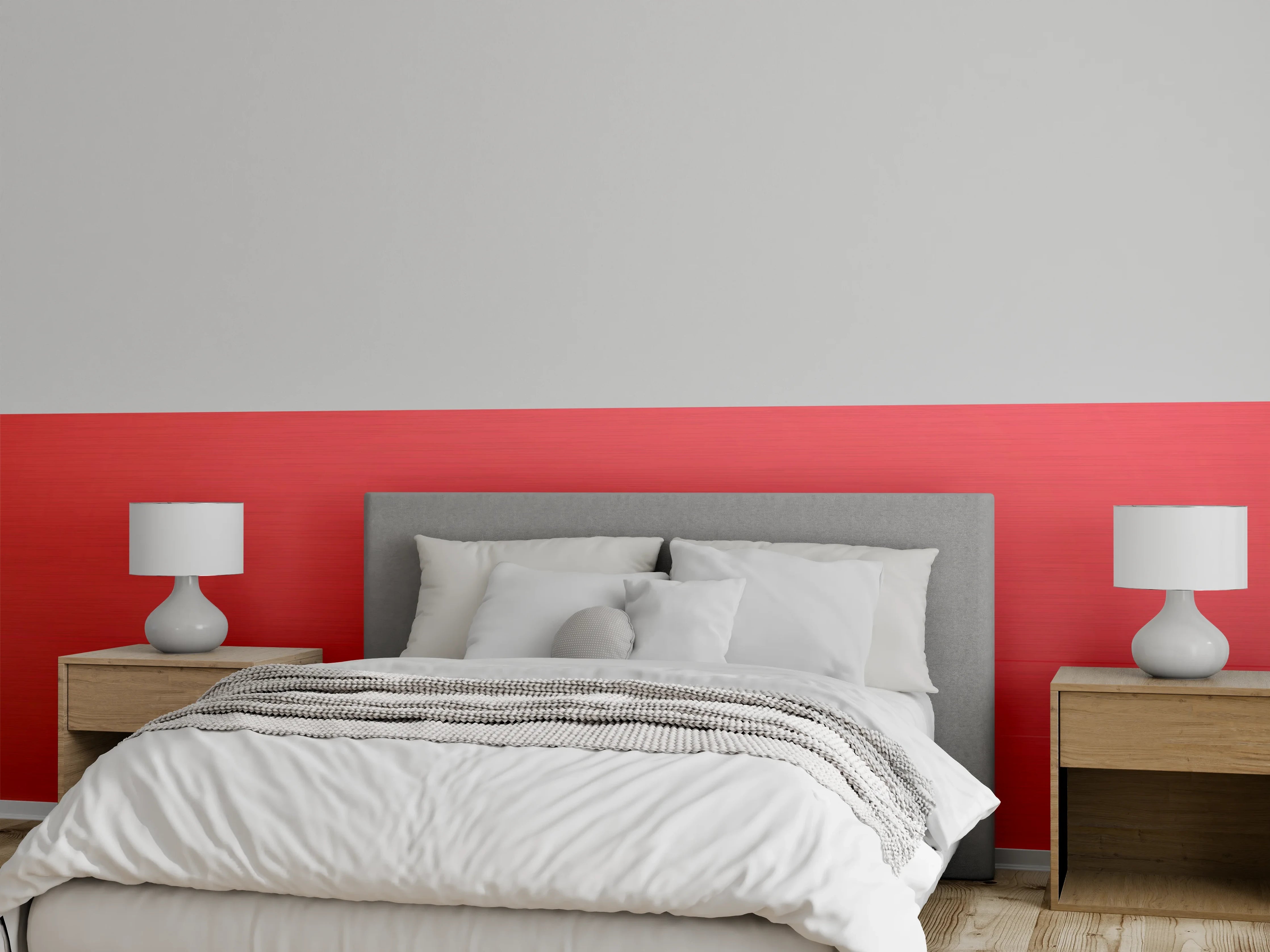 Wandverkleidung Schlafzimmer - Warme Rot-Tonmarmor-Textur
