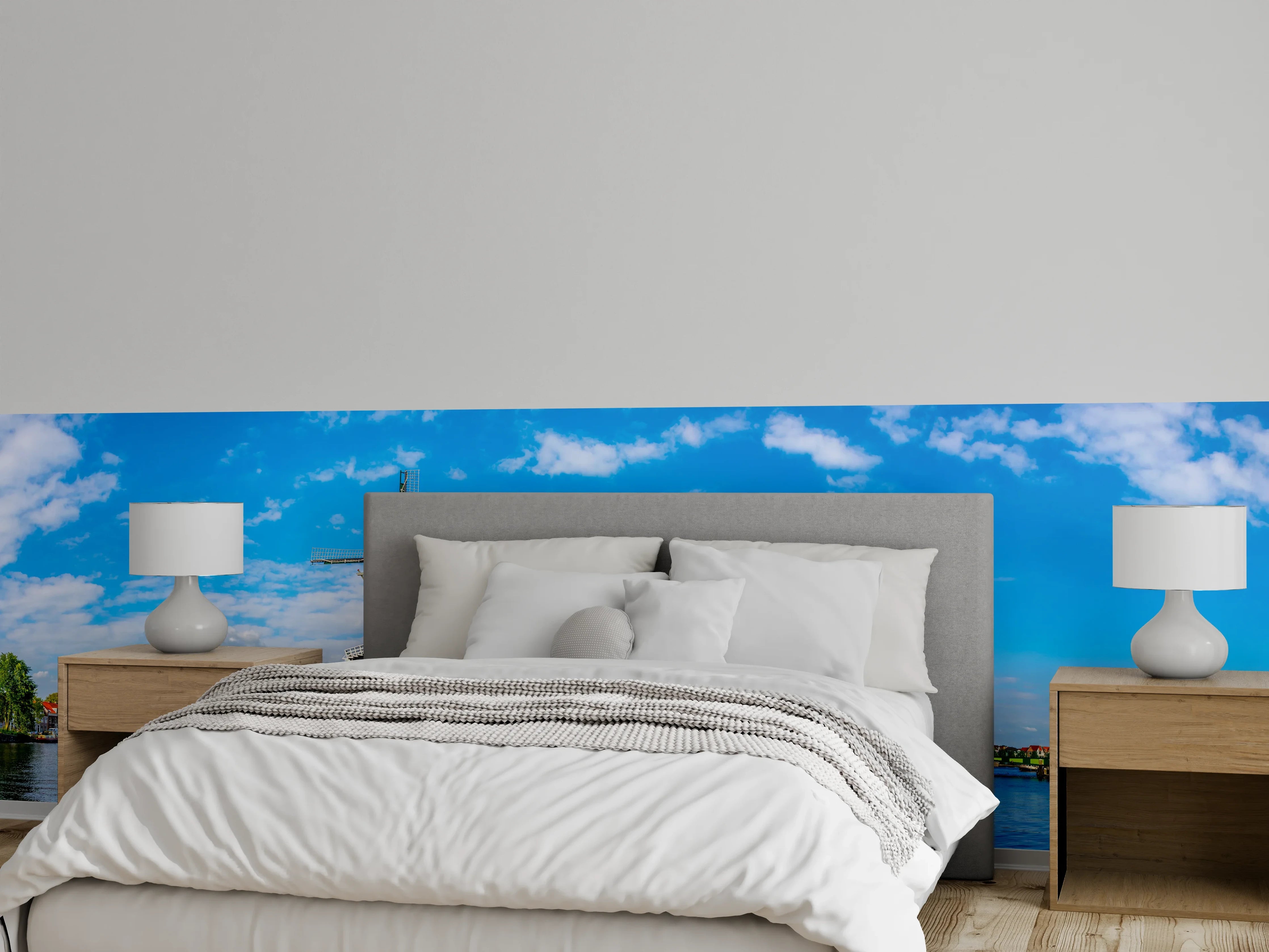 Wandverkleidung Schlafzimmer - Windmühle in Haarlem