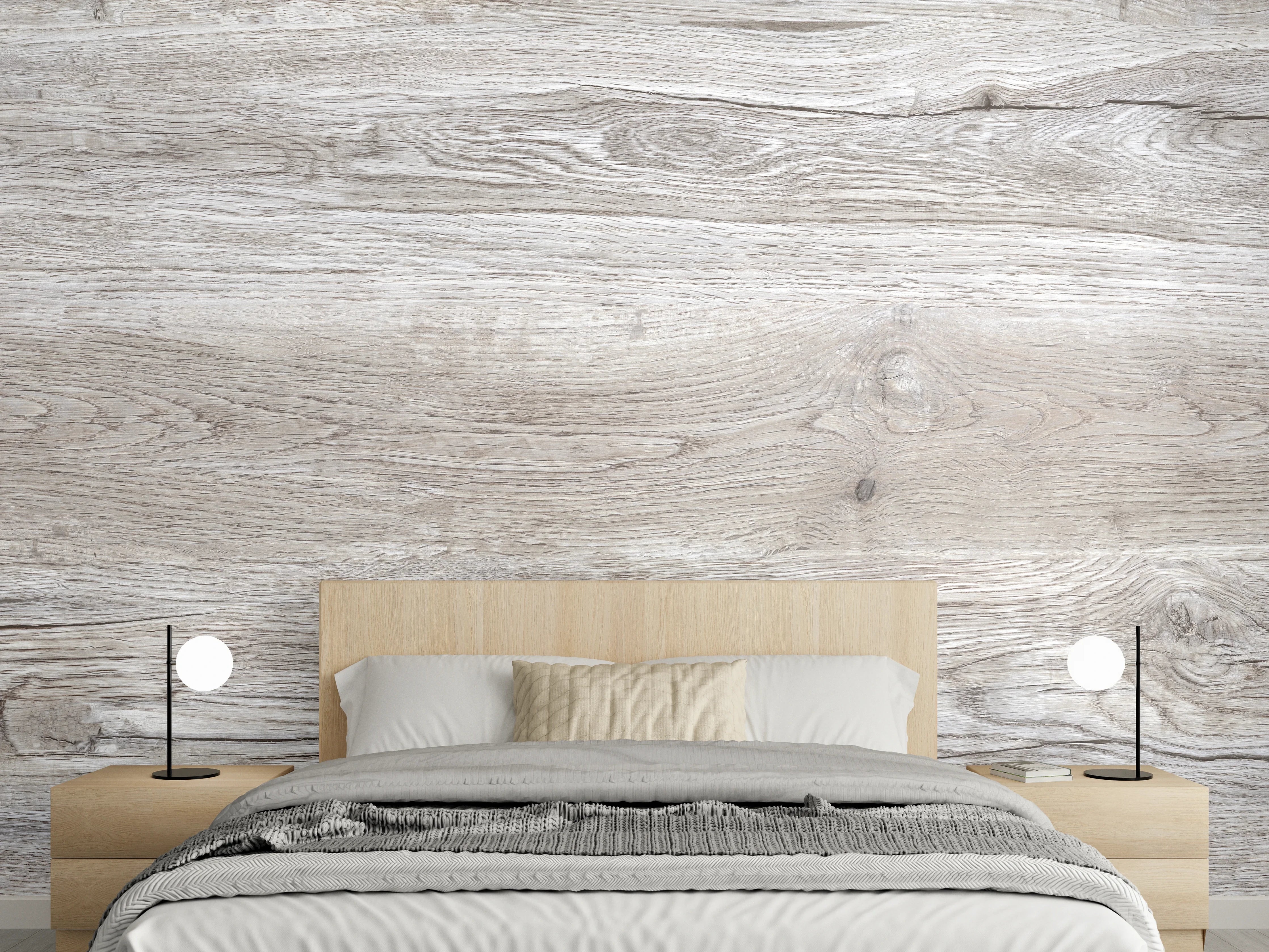 Wandverkleidung Schlafzimmer - Wunderschöne Kiefernholz-struktur 