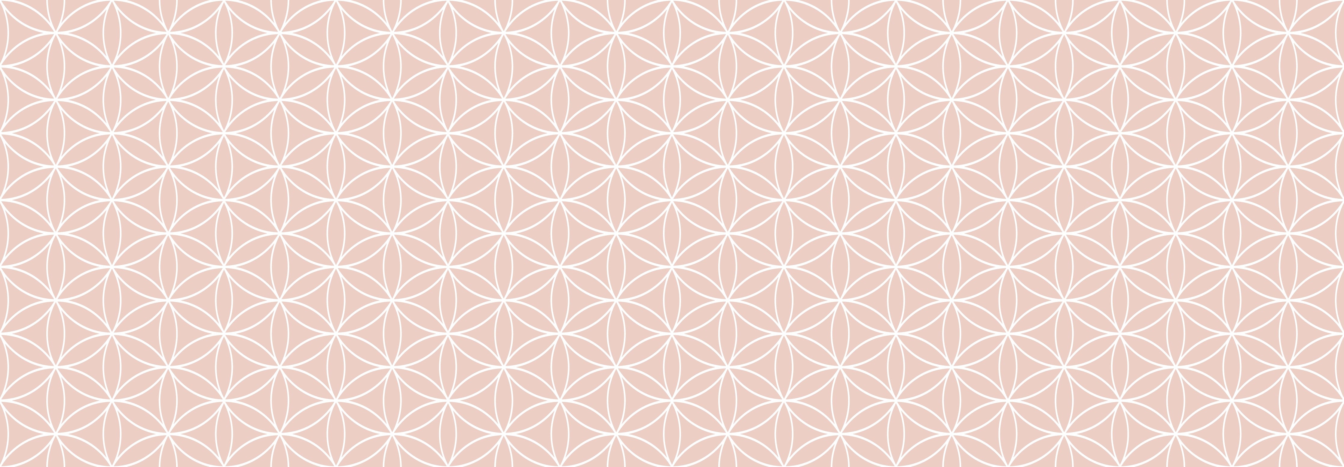 Wandverkleidung Schlafzimmer-Zartes rosa Geometrie-Muster Tapete