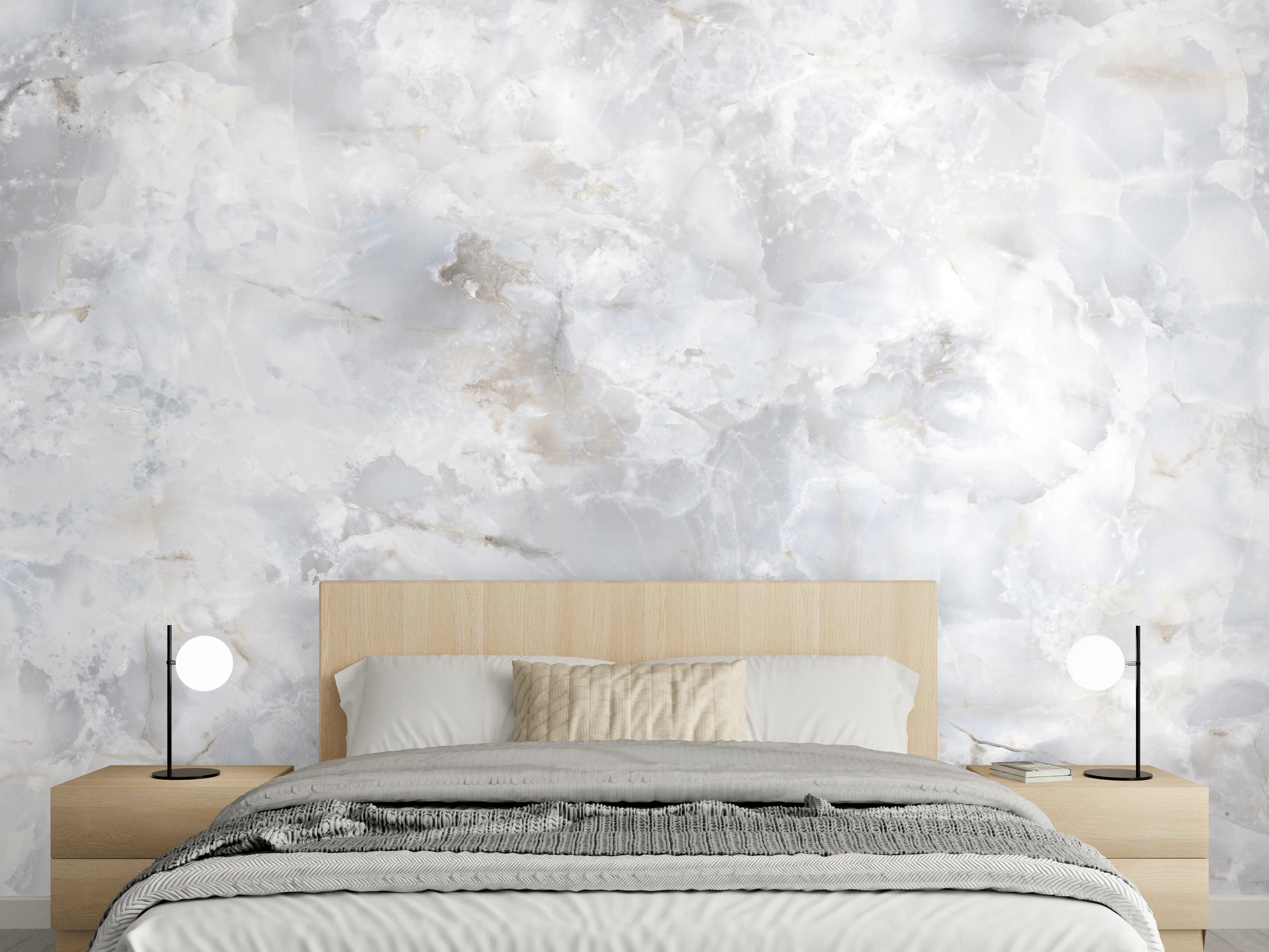 Wandverkleidung Schlafzimmer - onyx marmor textur
