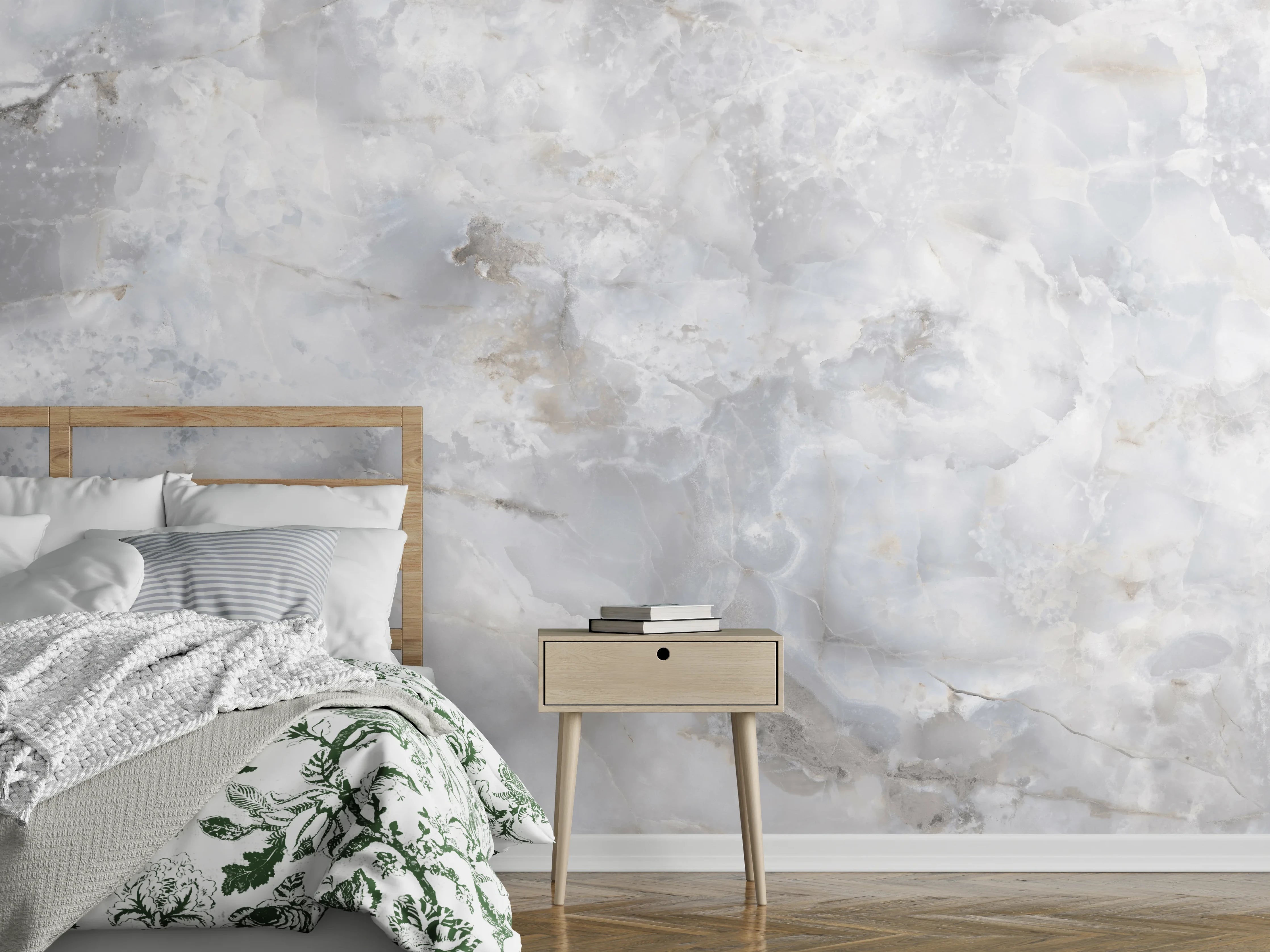 Wandverkleidung Schlafzimmer - onyx marmor textur
