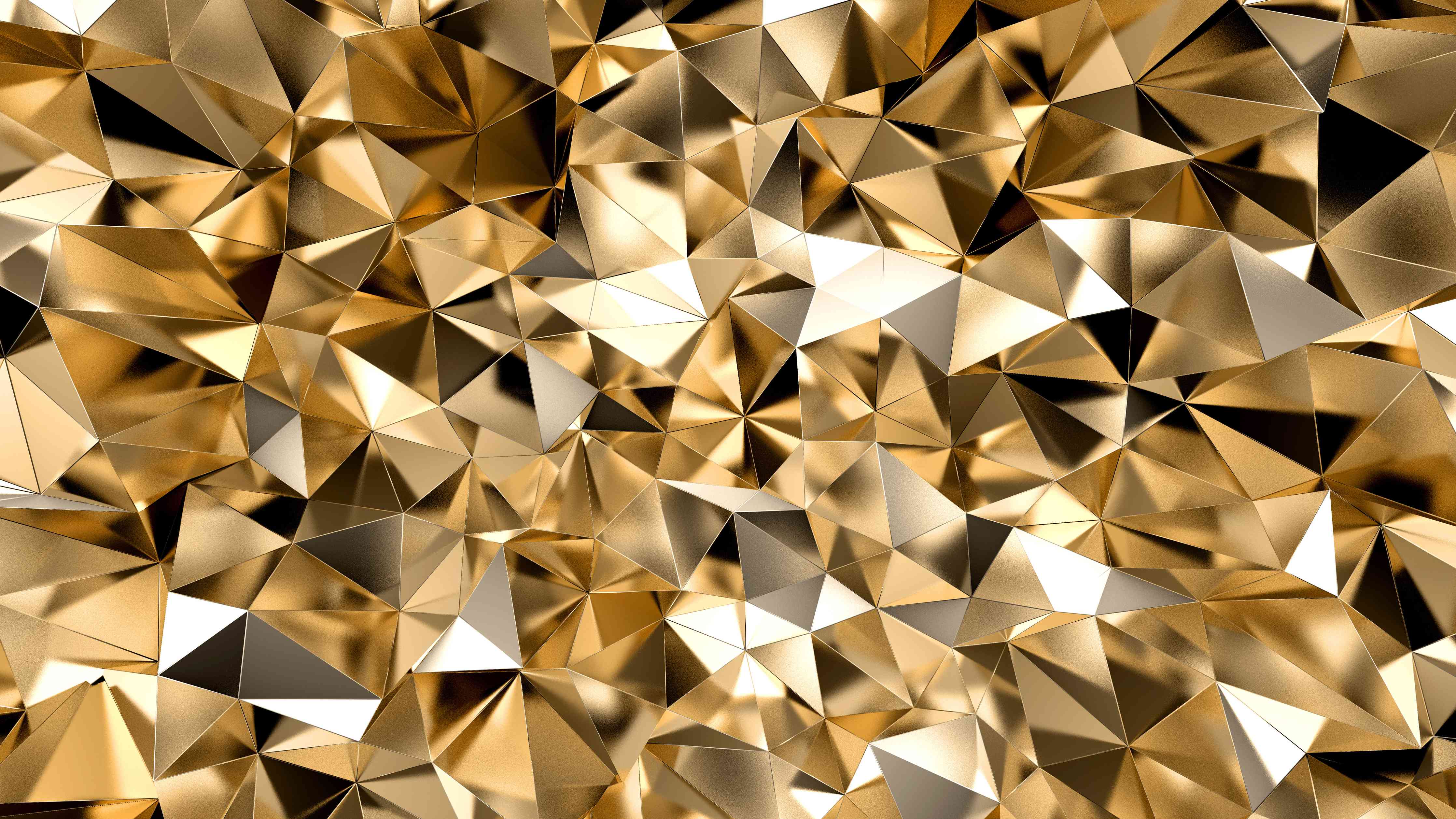 Wandverkleidung Wohnzimmer-3D Goldenes Kristall Design