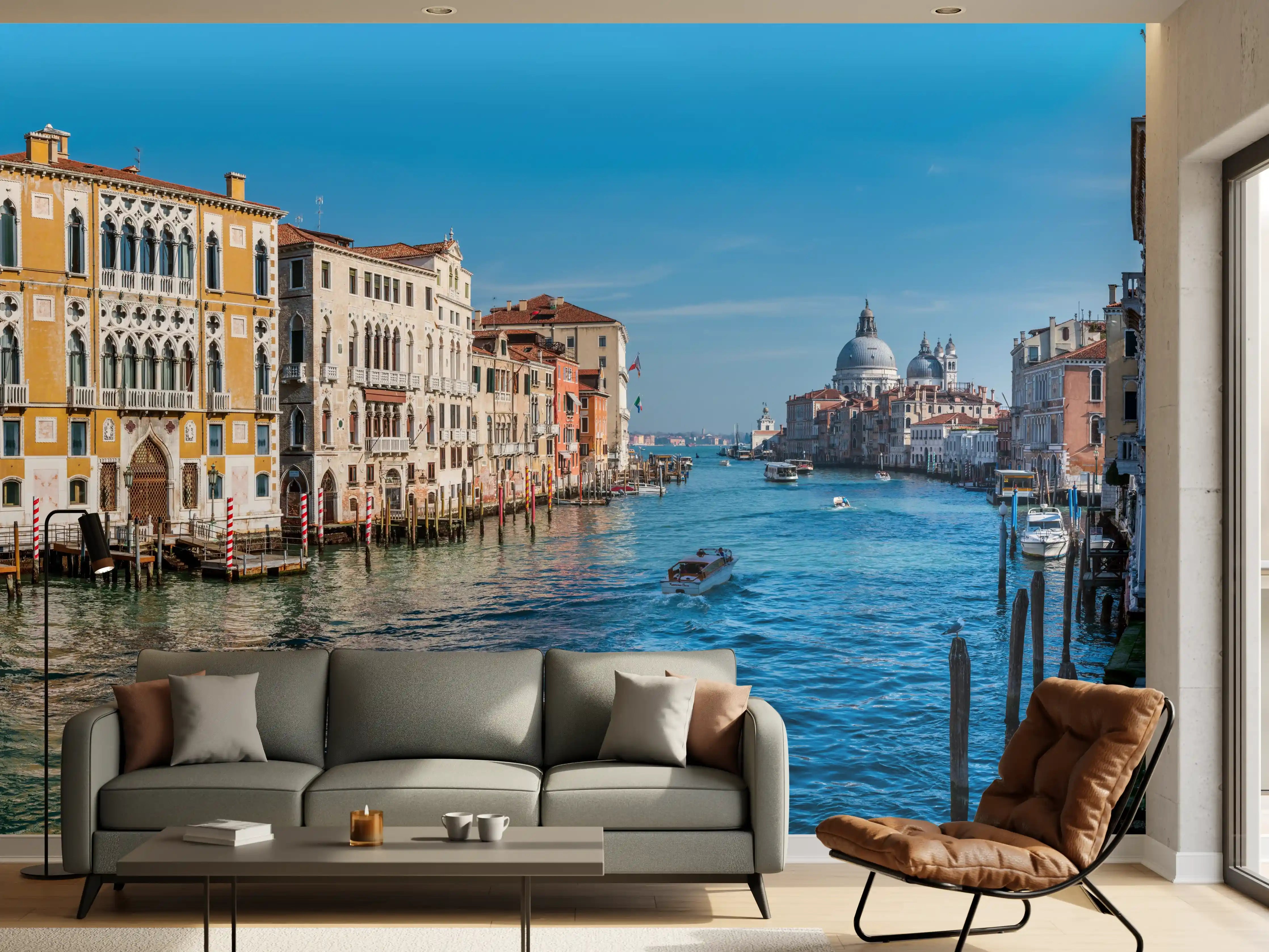 Wandverkleidung Wohnzimmer - Accademia Brücke Venedig