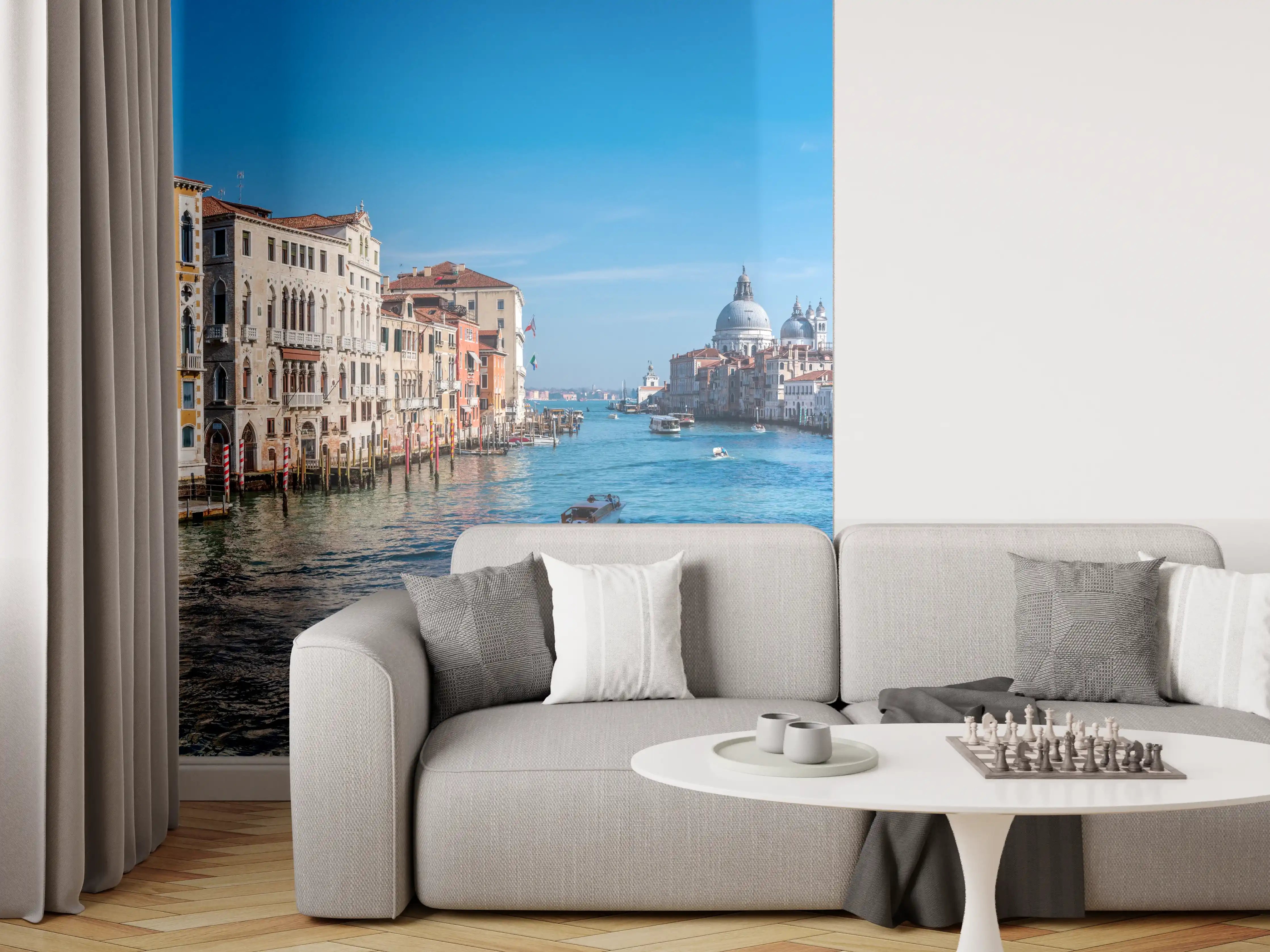 Wandverkleidung Wohnzimmer - Accademia Brücke Venedig